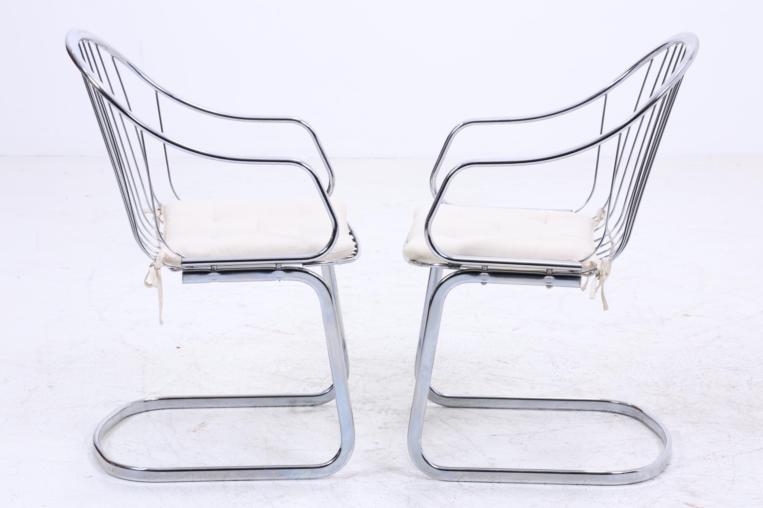 2er Set Stühle von GASTONE RINALDI | Mid Century Designklassiker | Vintage Stuhl | Retro Stuhl