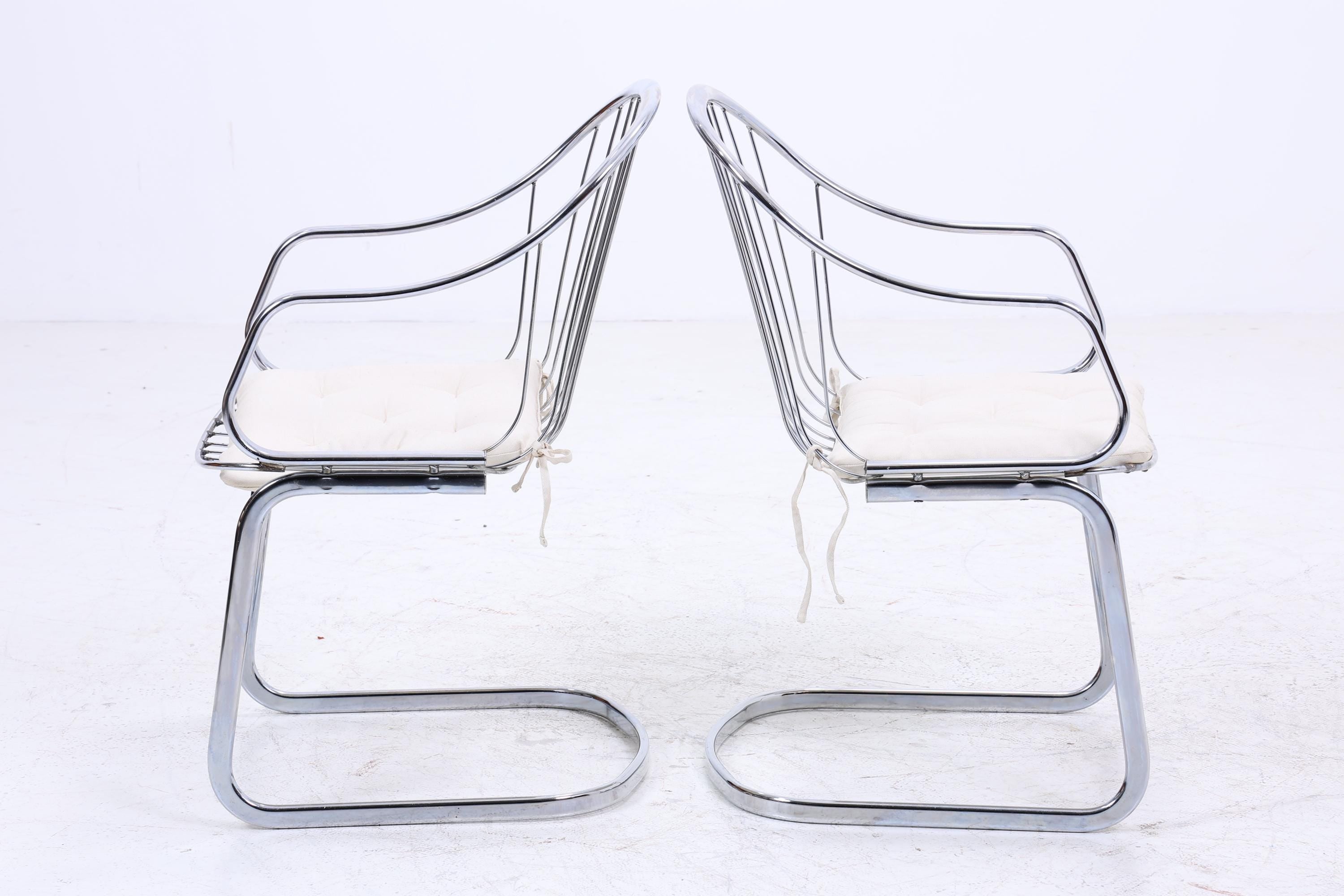 2er Set Stühle von GASTONE RINALDI | Mid Century Designklassiker | Vintage Stuhl | Retro Stuhl