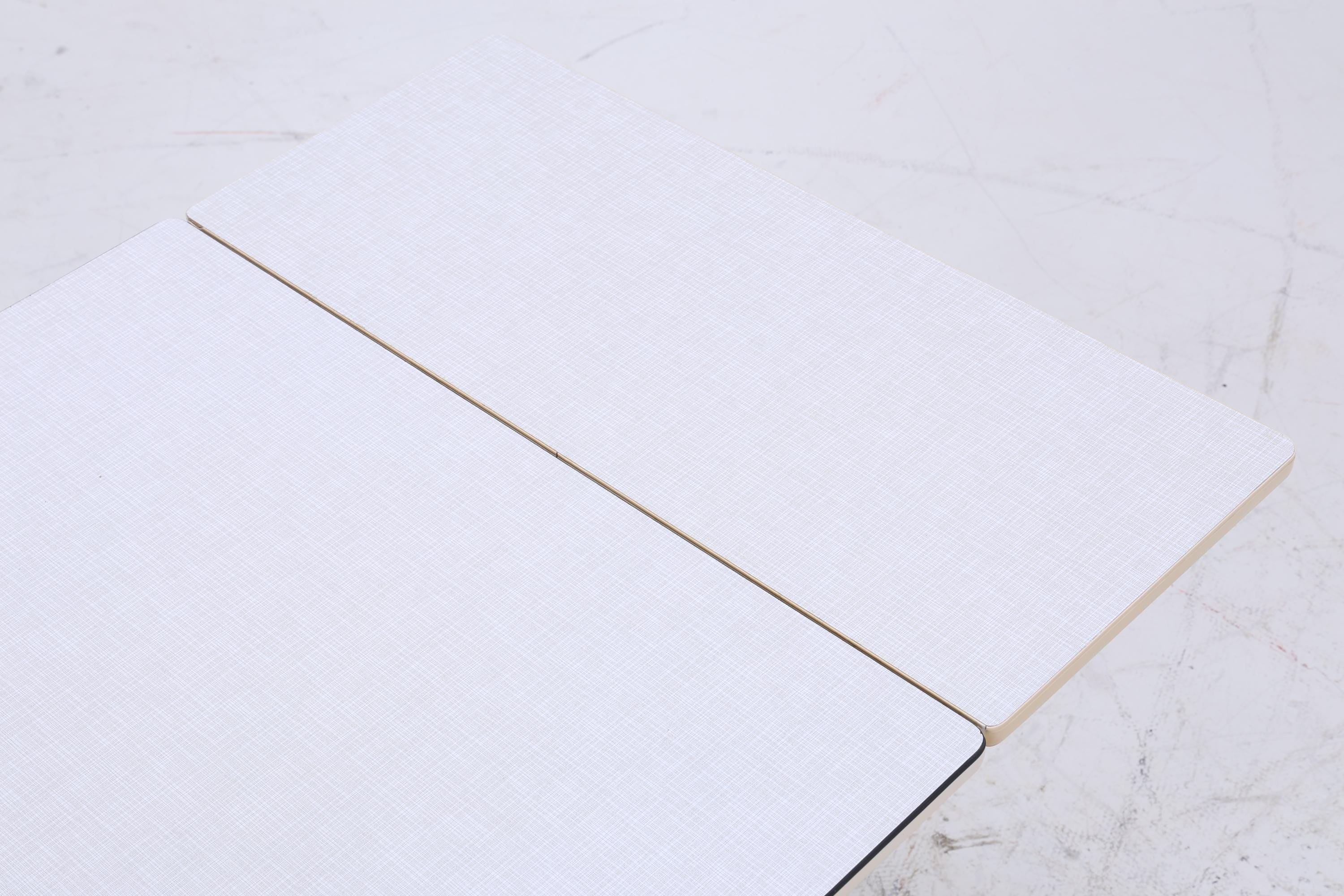 Klassischer Vintage Küchentisch 60er Jahre | Mid Century Esstisch Tisch Retro 70er Holz Resopal Ausziehbar