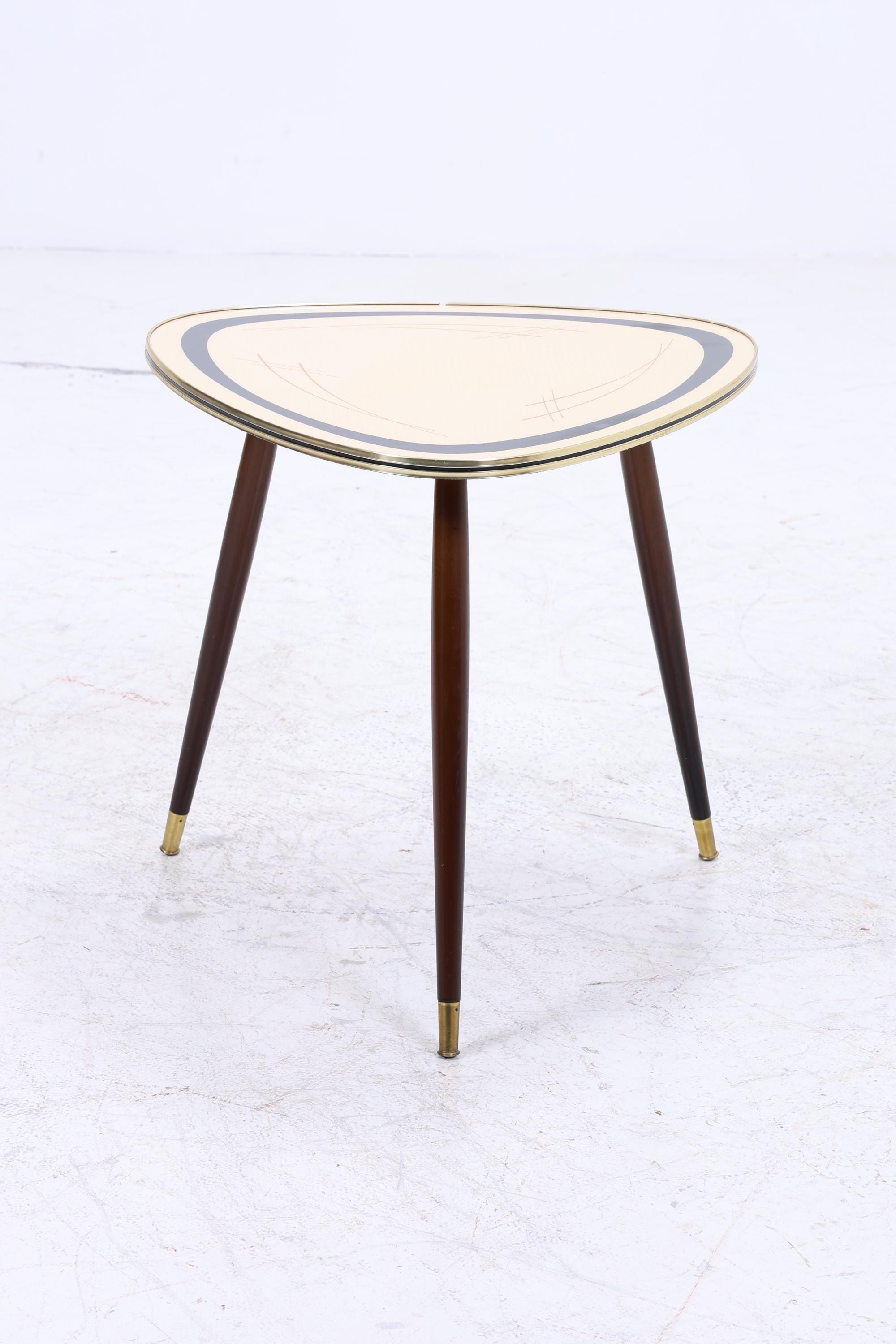 Wunderschöner Vintage Beistelltisch | Mid Century Couchtisch Tisch Telefontisch 60er Jahre Retro Wohnzimmer