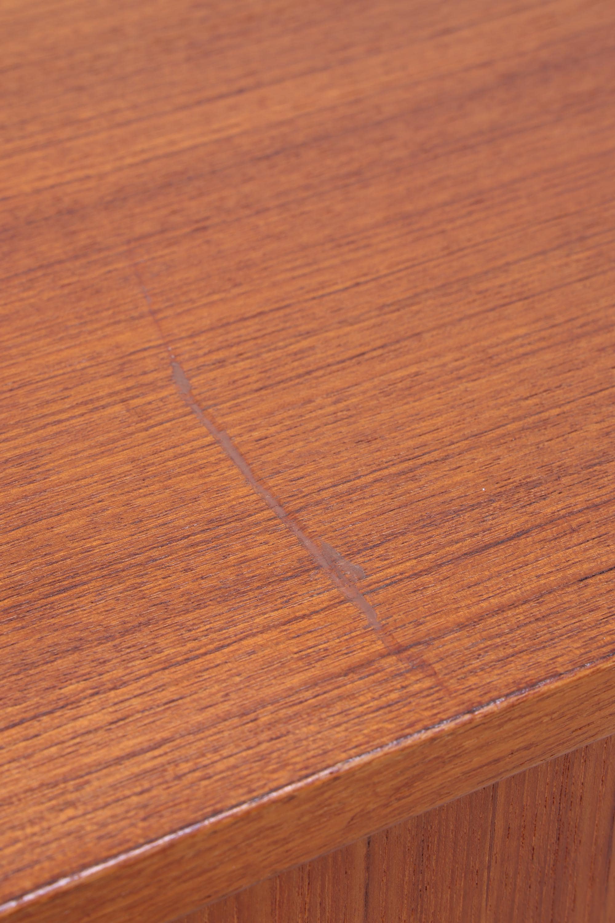 Vintage Teak Highboard 60er Jahre | Mid Century Sideboard Schubladen Schrank Holz Aufbewahrung