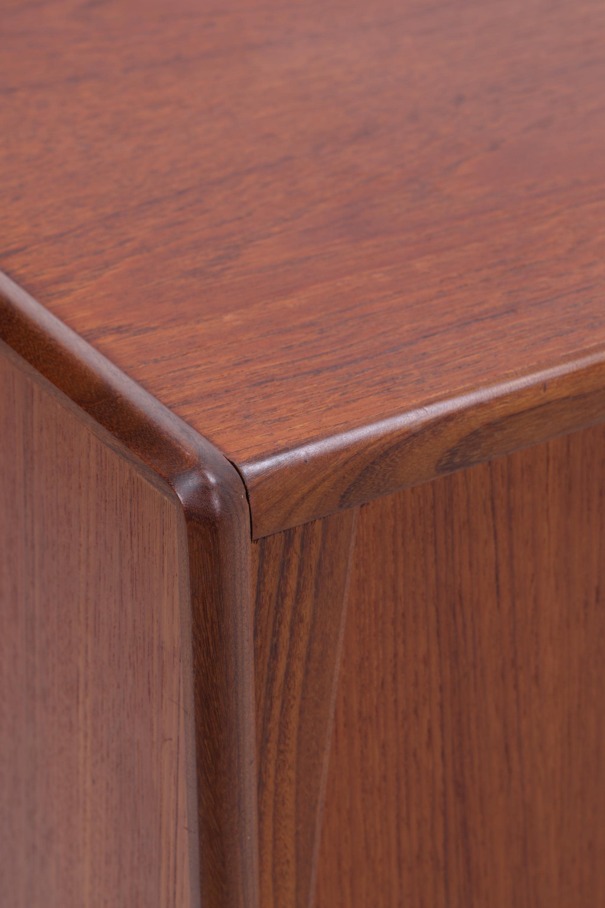 Vintage Teak Sideboard 60er Jahre Danish Design | Mid Century Anrichte mit Schubladen & Fächern Retro Holz Aufbewahrung