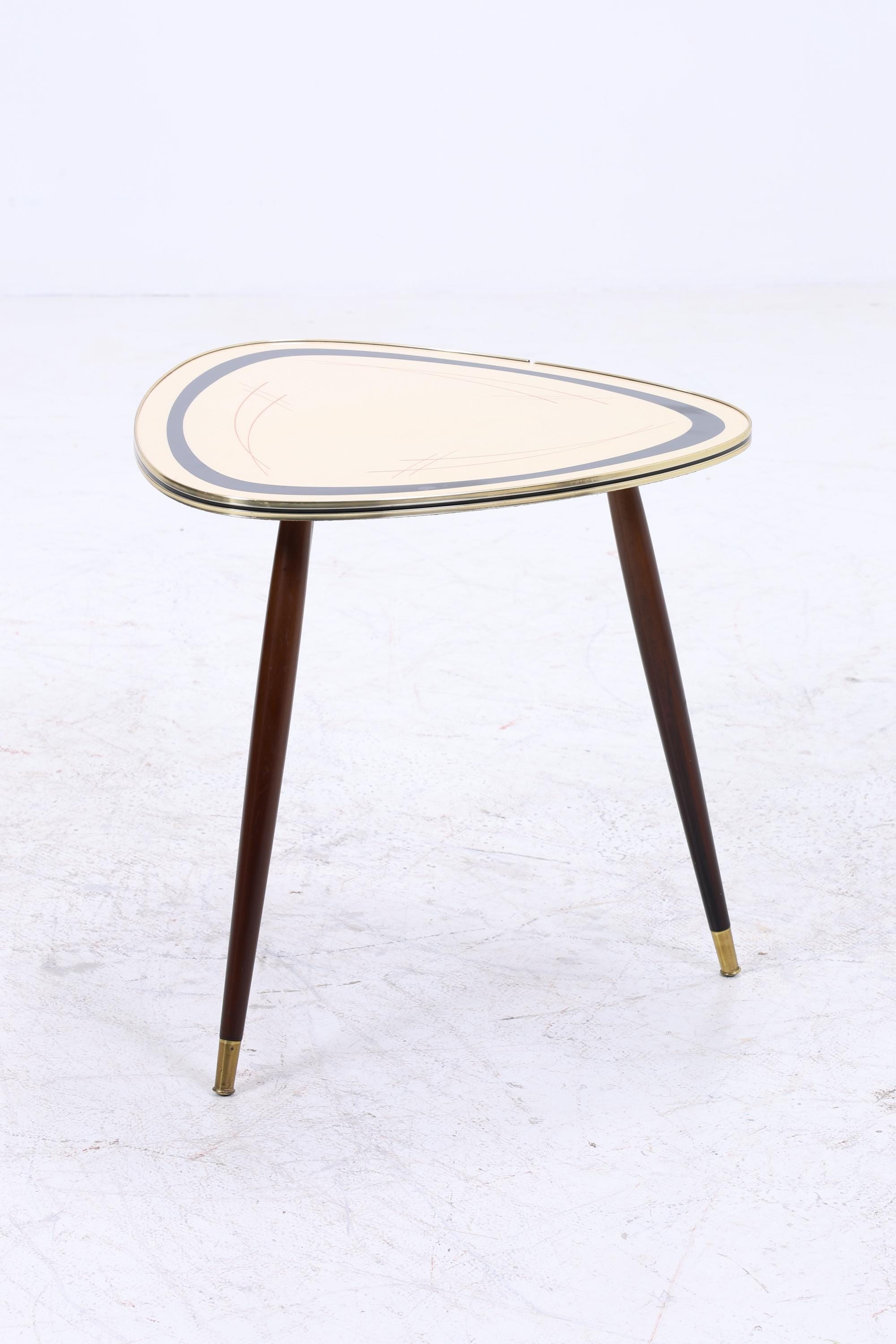 Wunderschöner Vintage Beistelltisch | Mid Century Couchtisch Tisch Telefontisch 60er Jahre Retro Wohnzimmer