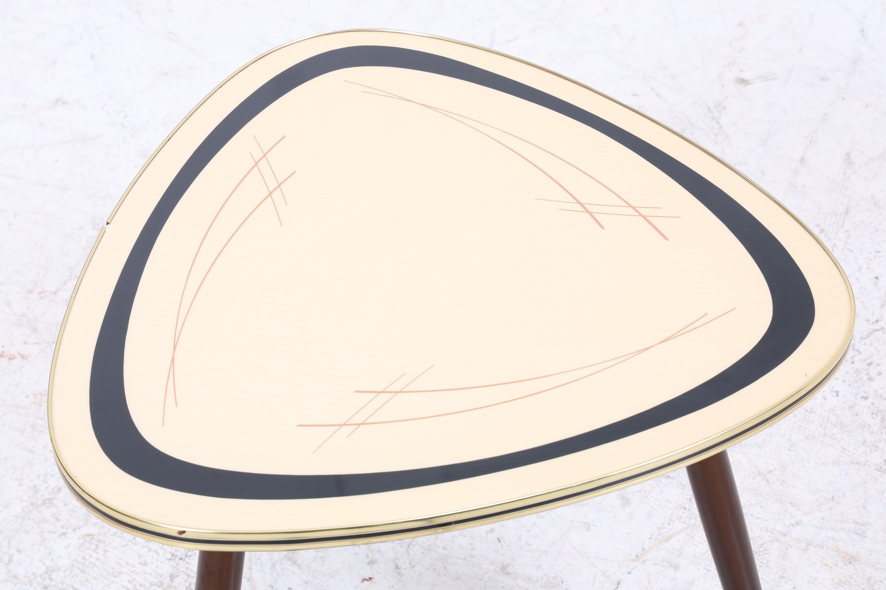 Wunderschöner Vintage Beistelltisch | Mid Century Couchtisch Tisch Telefontisch 60er Jahre Retro Wohnzimmer