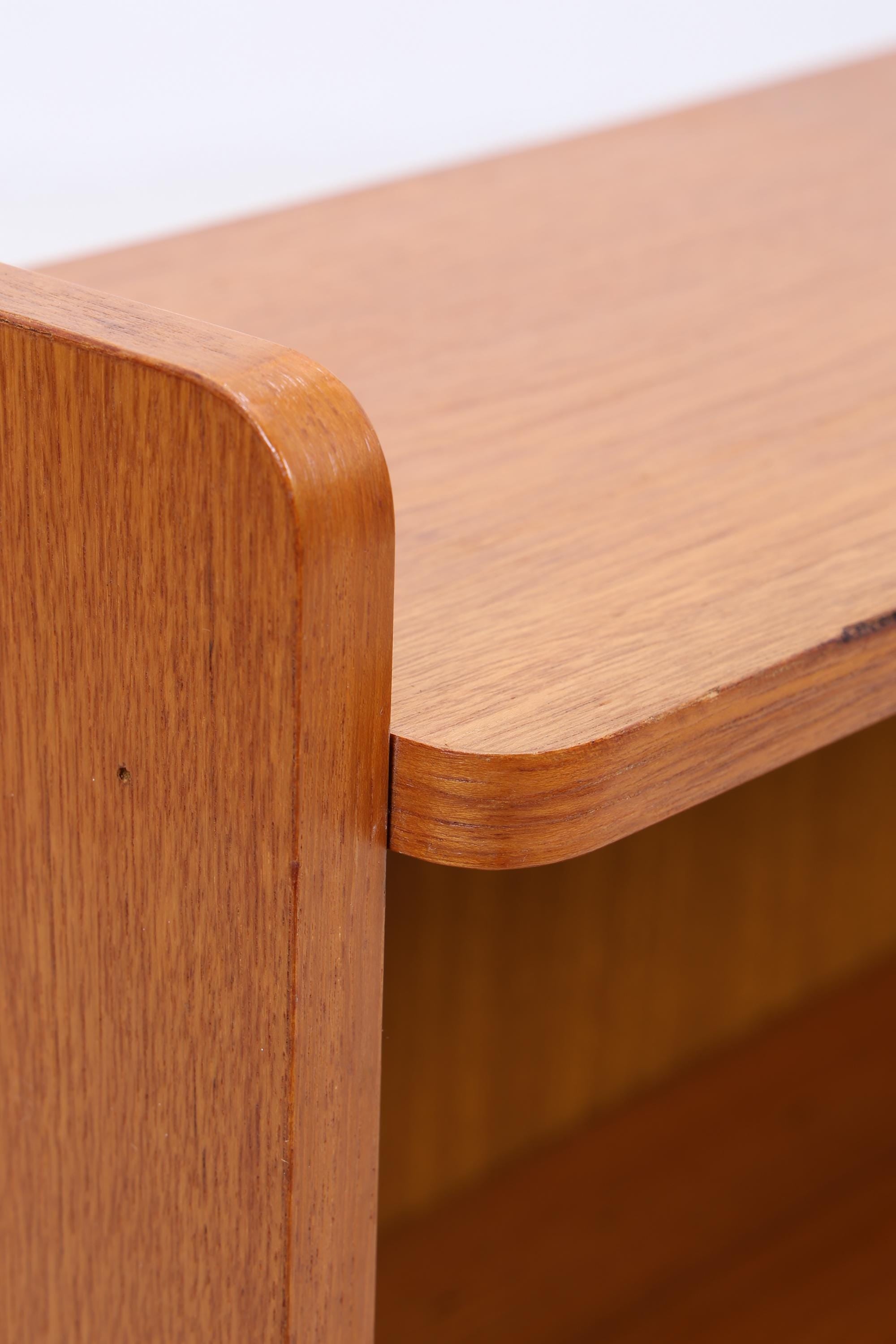 Kleines Vintage Teak Bücherregal | Mid Century Regal | 60er Retro Holz Aufbewahrung