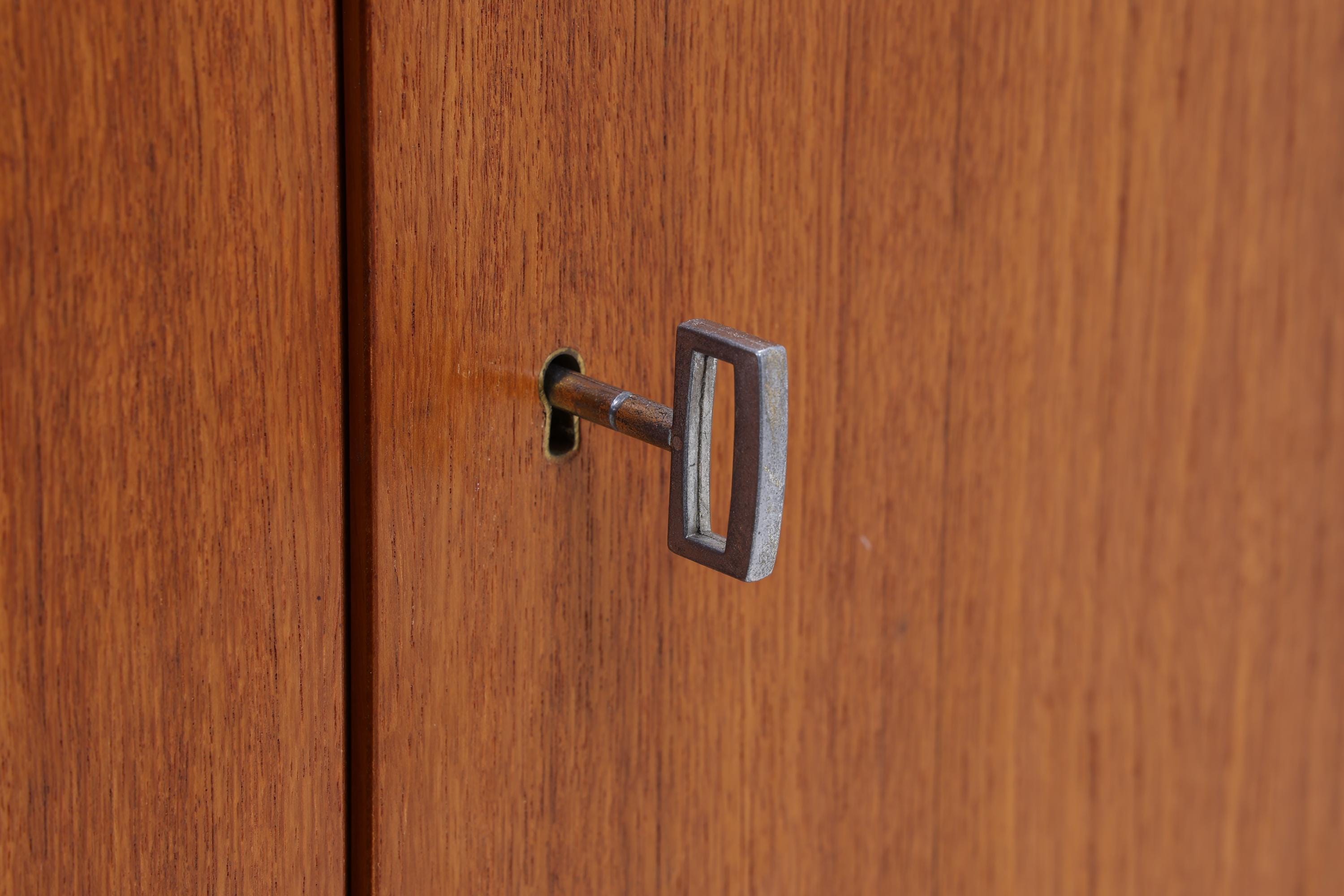 Wunderschöne Vintage Teak Kommode von Sonett | Mid Century Schrank | Retro Holz Aufbewahrung