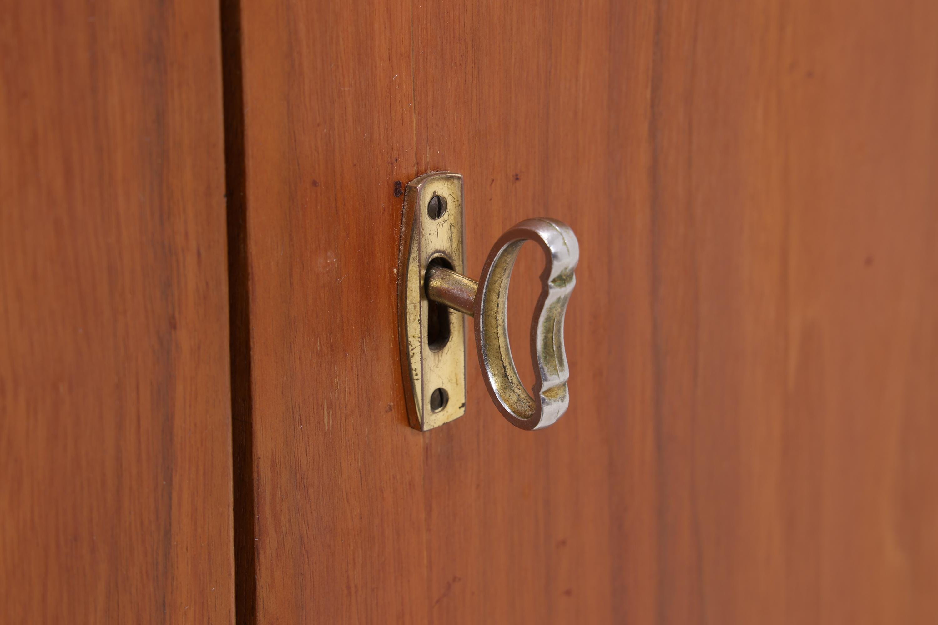 Vintage Sideboard 60er | Mid Century Schubladen Schrank | Retro Holz Aufbewahrung