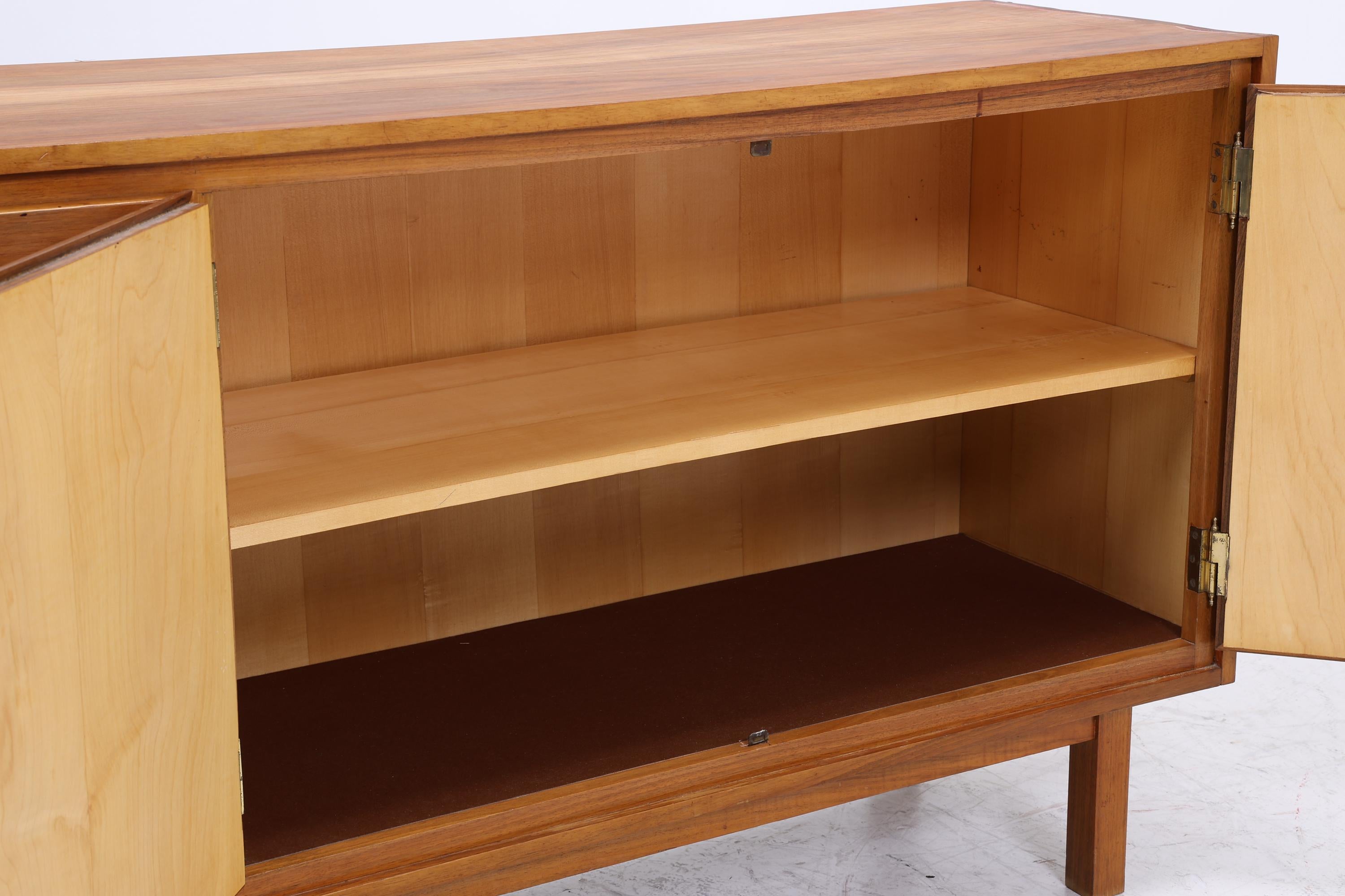 Vintage Sideboard 60er | Mid Century Schubladen Schrank | Retro Holz Aufbewahrung