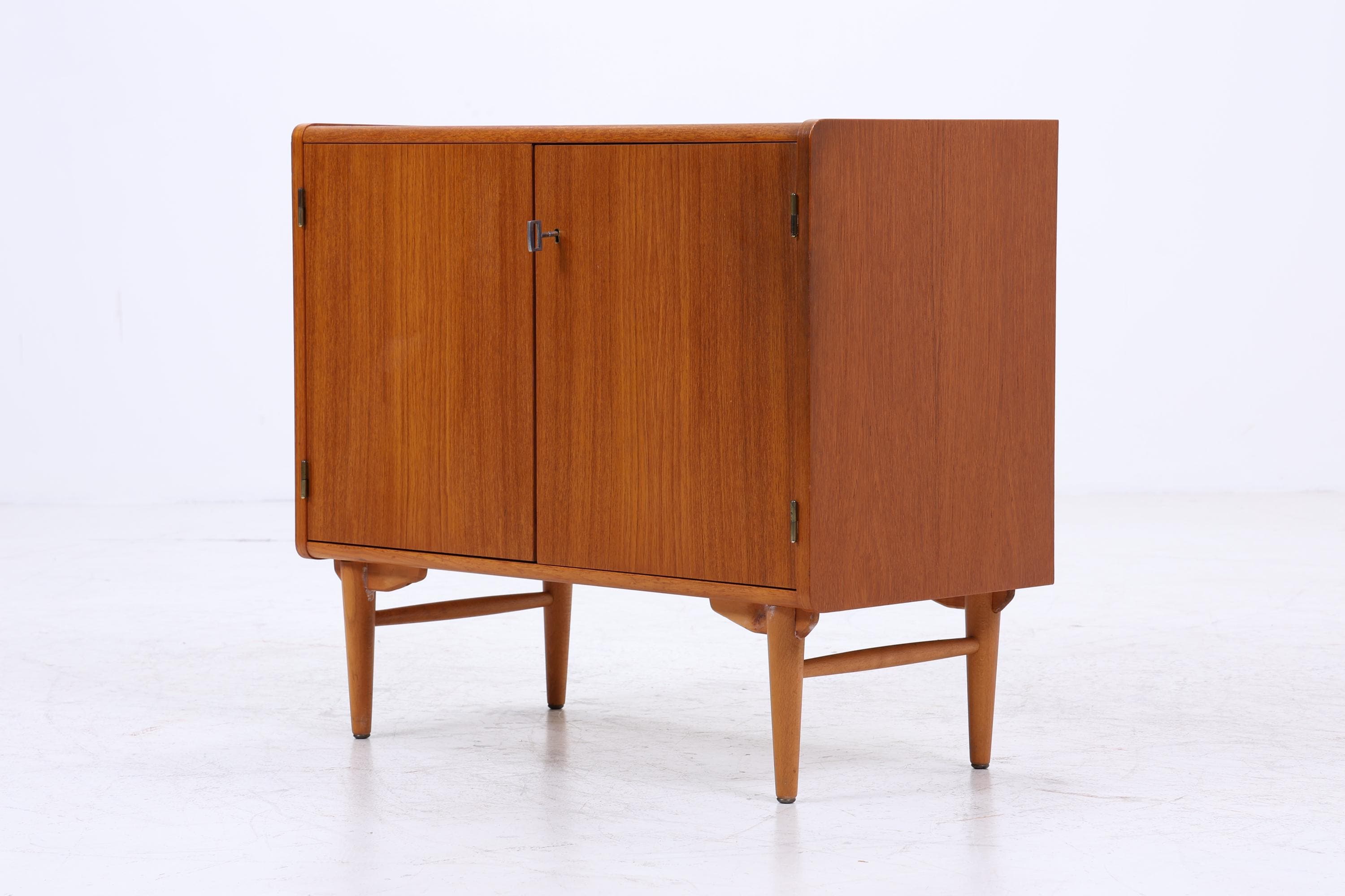 Wunderschöne Vintage Teak Kommode von Sonett | Mid Century Schrank | Retro Holz Aufbewahrung