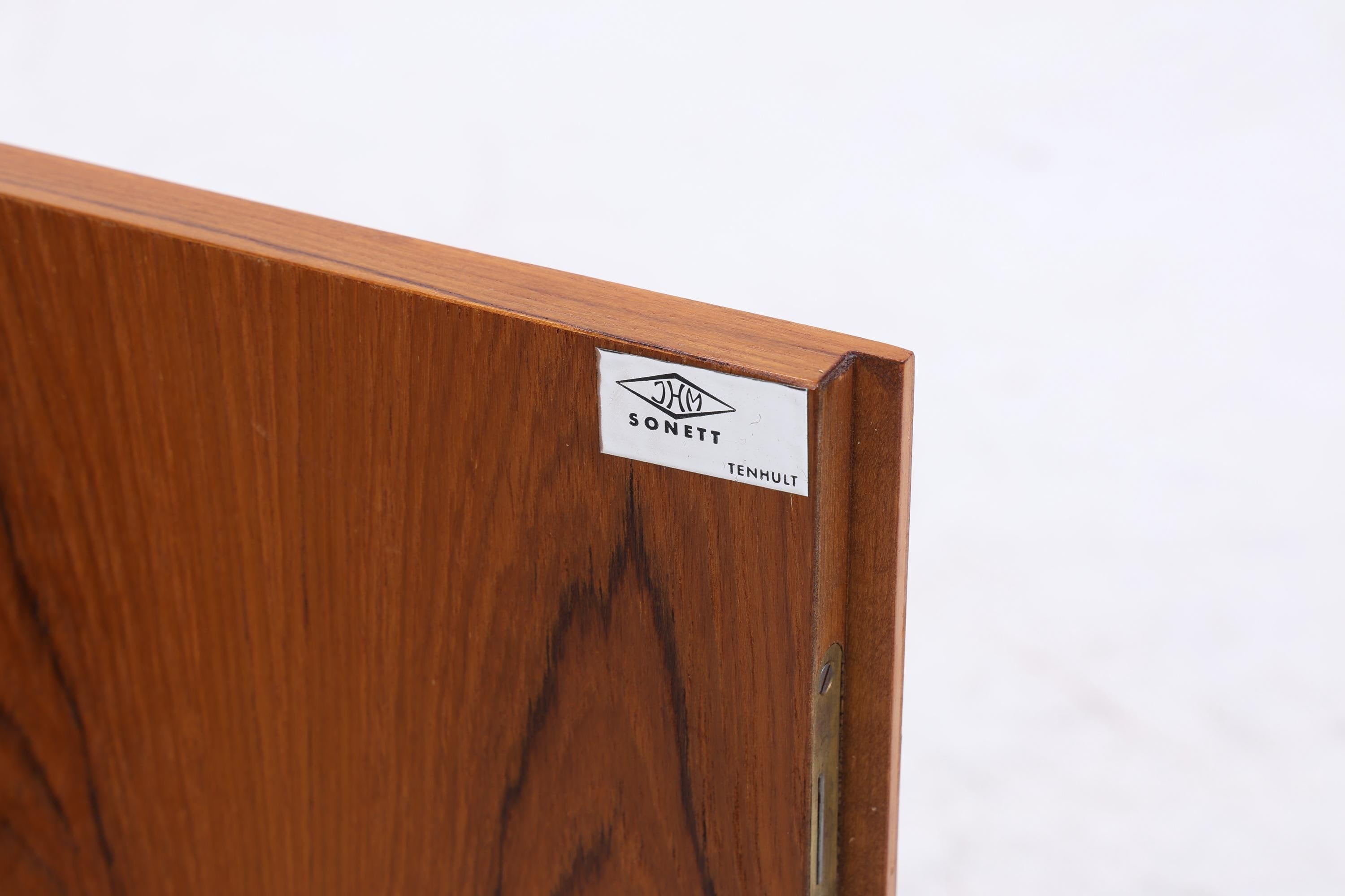 Wunderschöne Vintage Teak Kommode von Sonett | Mid Century Schrank | Retro Holz Aufbewahrung