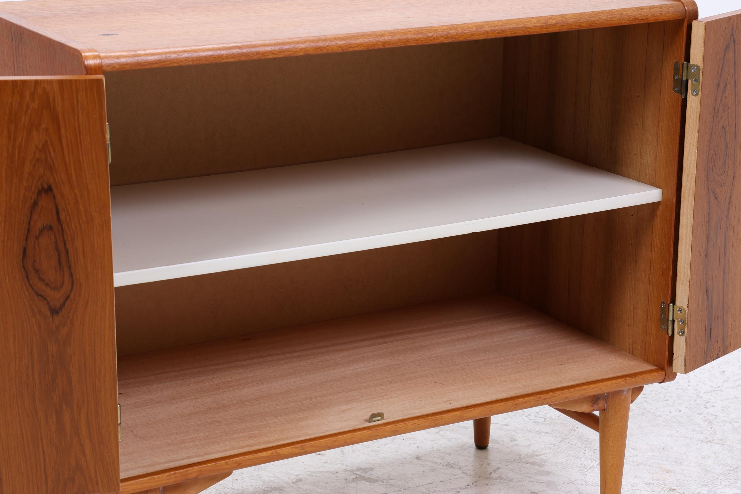 Wunderschöne Vintage Teak Kommode von Sonett | Mid Century Schrank | Retro Holz Aufbewahrung