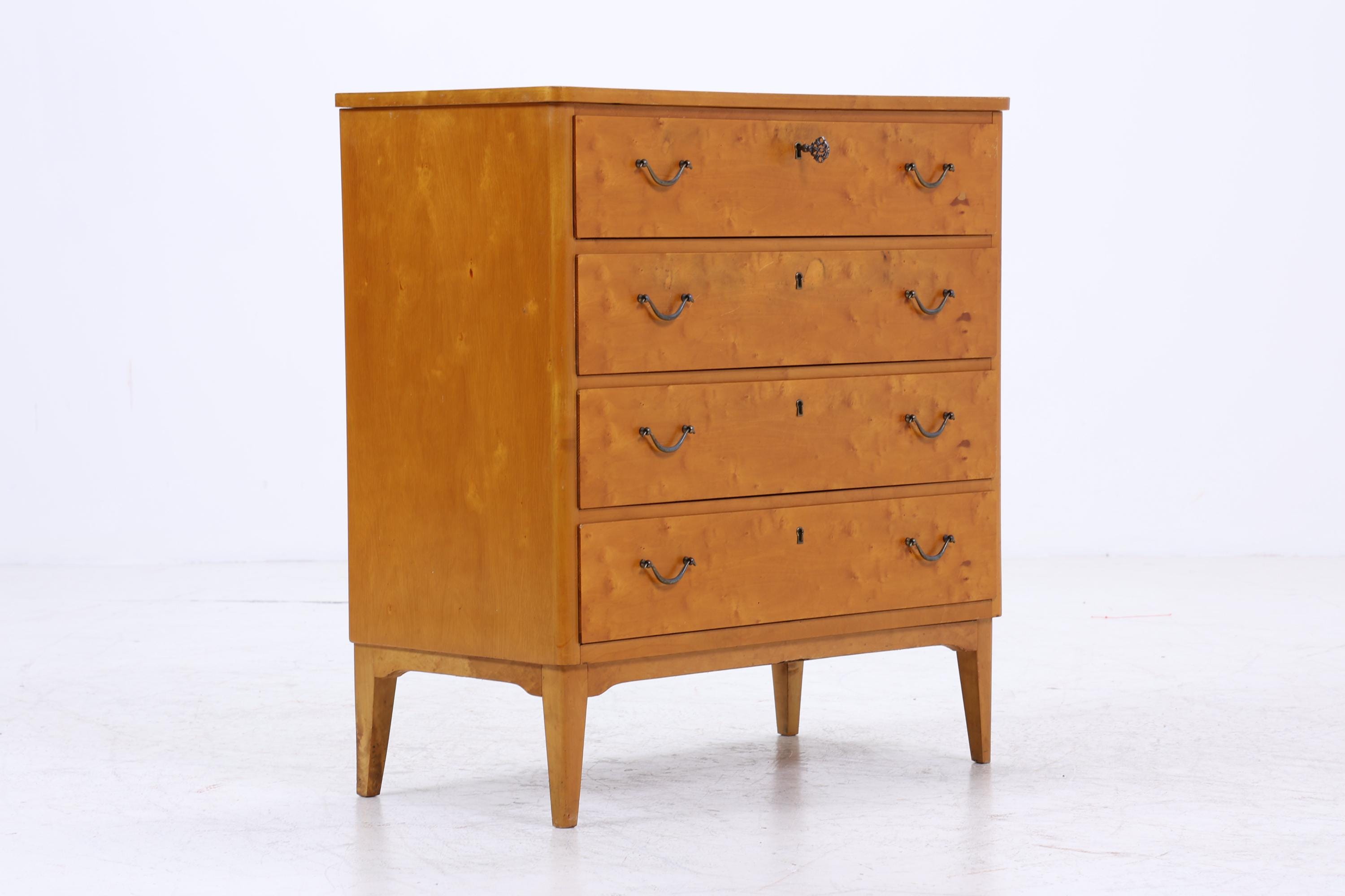 Vintage Kommode | Mid Century Schubladen Schrank Holz Aufbewahrung 60er Jahre