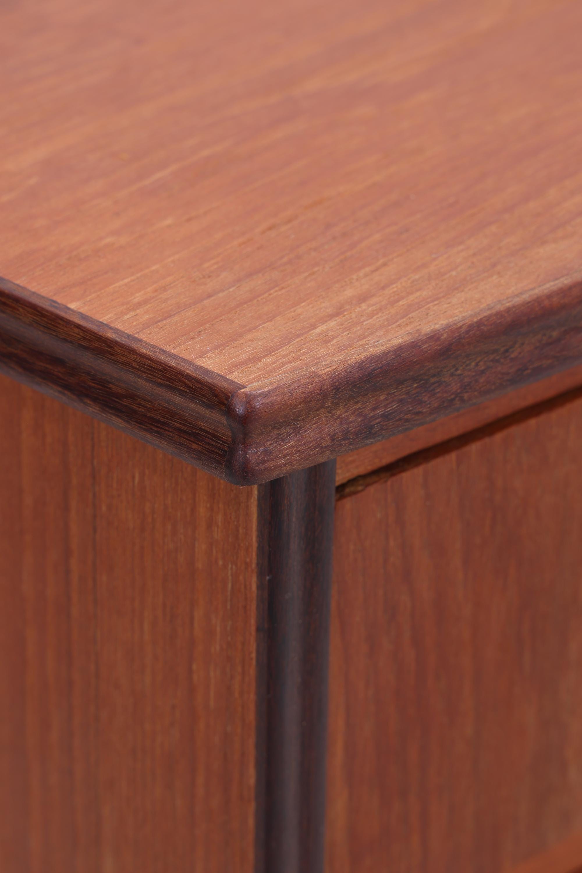 Vintage Teak Schubladen Kommode | Mid Century Danish Design Schrank Tallboy Holz Aufbewahrung 60er 70er