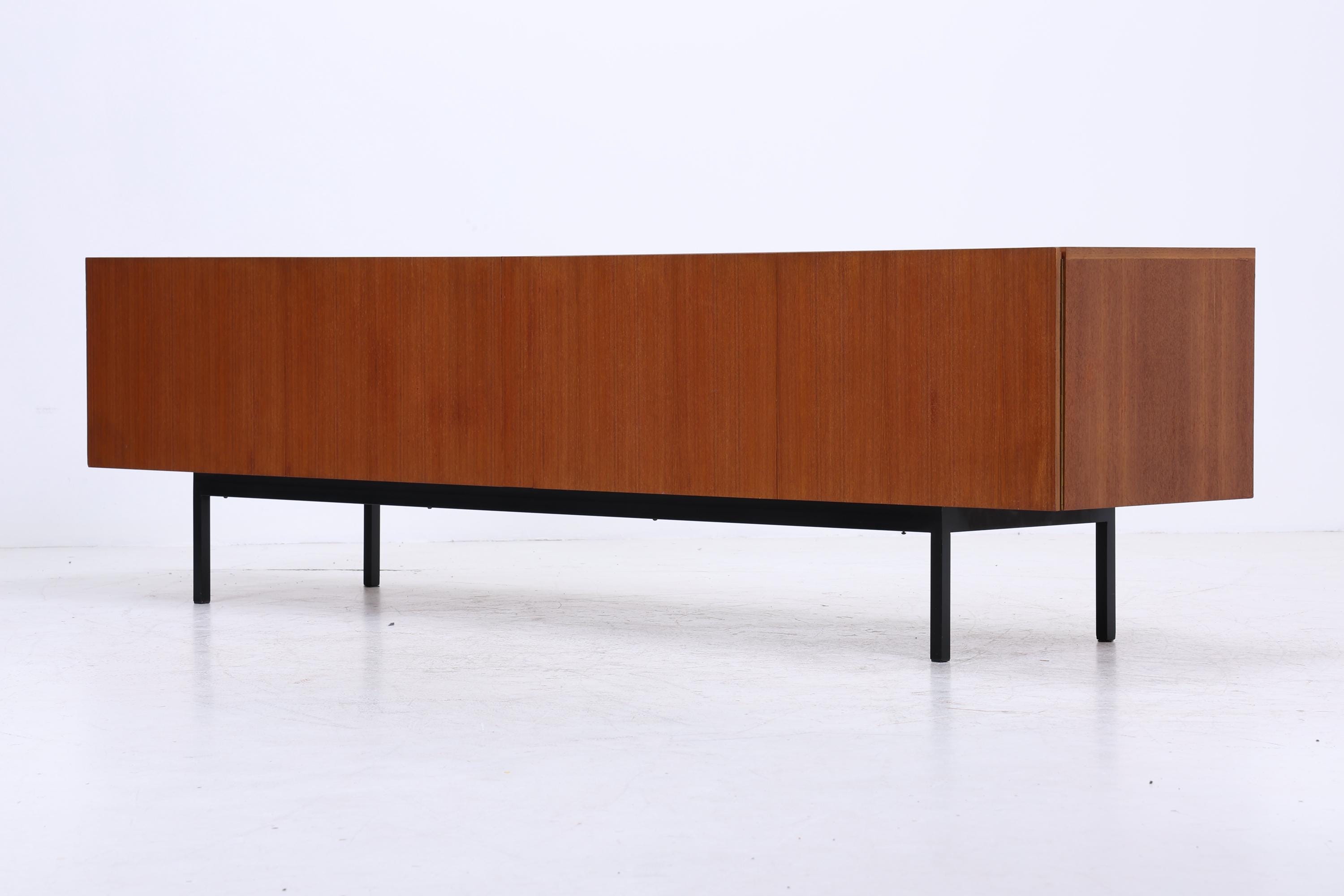 Vintage Teak Sideboard B40 von Dieter Waeckerlin für Behr | Mid Century Anrichte Retro Holz Aufbewahrung