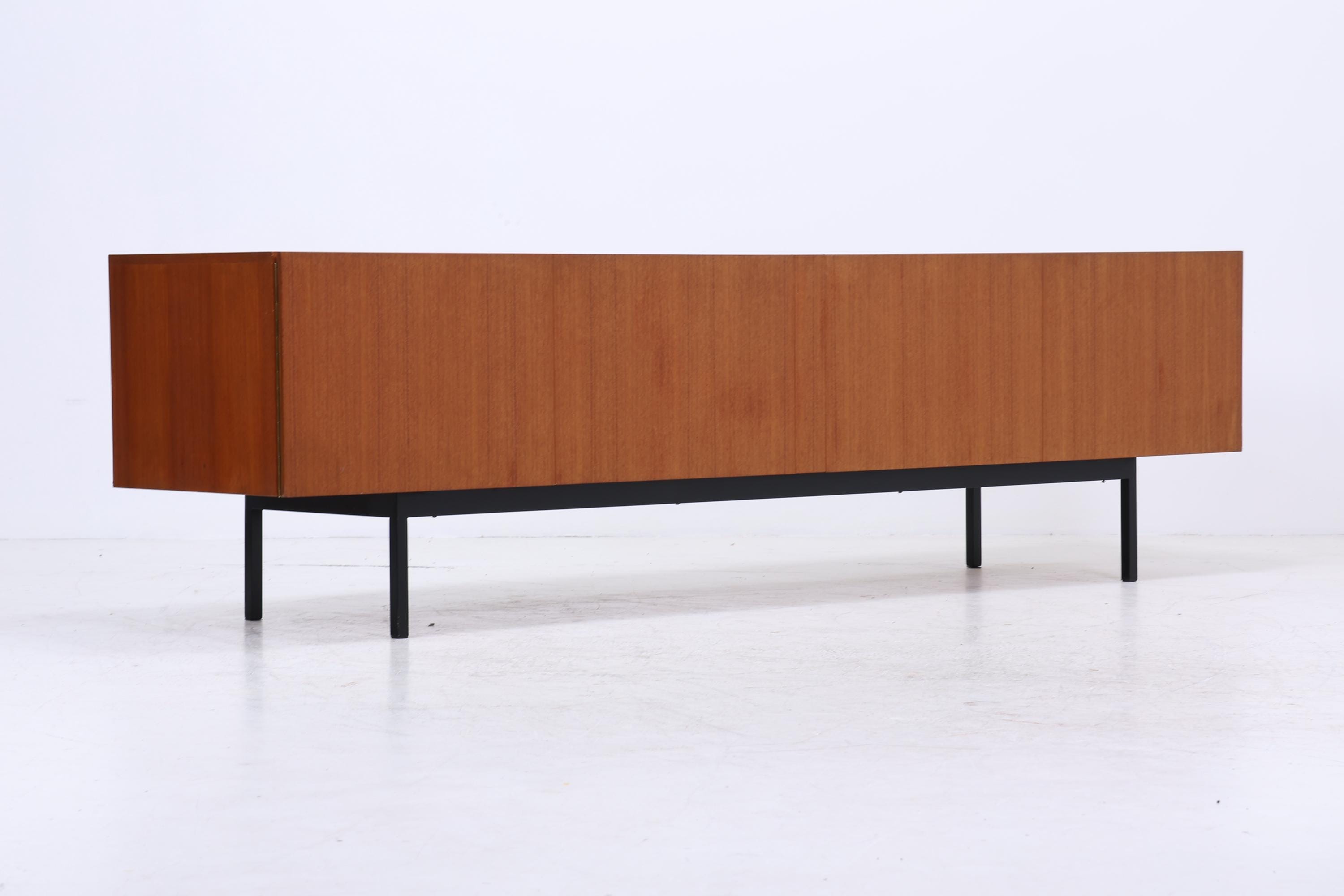 Vintage Teak Sideboard B40 von Dieter Waeckerlin für Behr | Mid Century Anrichte Retro Holz Aufbewahrung
