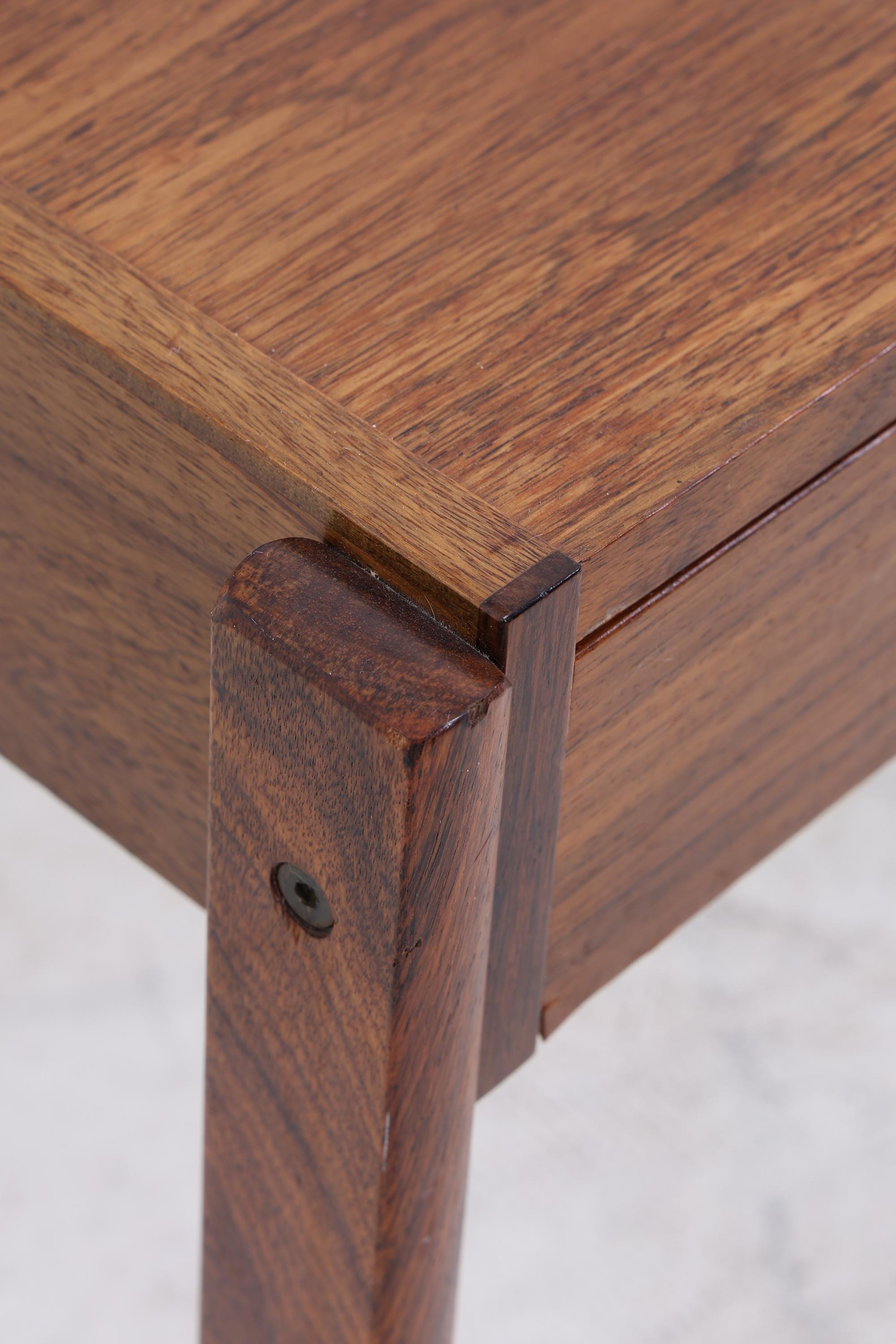 Wunderschöne Vintage Schubladen Kommode | Mid Century Schubladen Nachttisch | Retro 60er Jahre Palisander Aufbewahrung