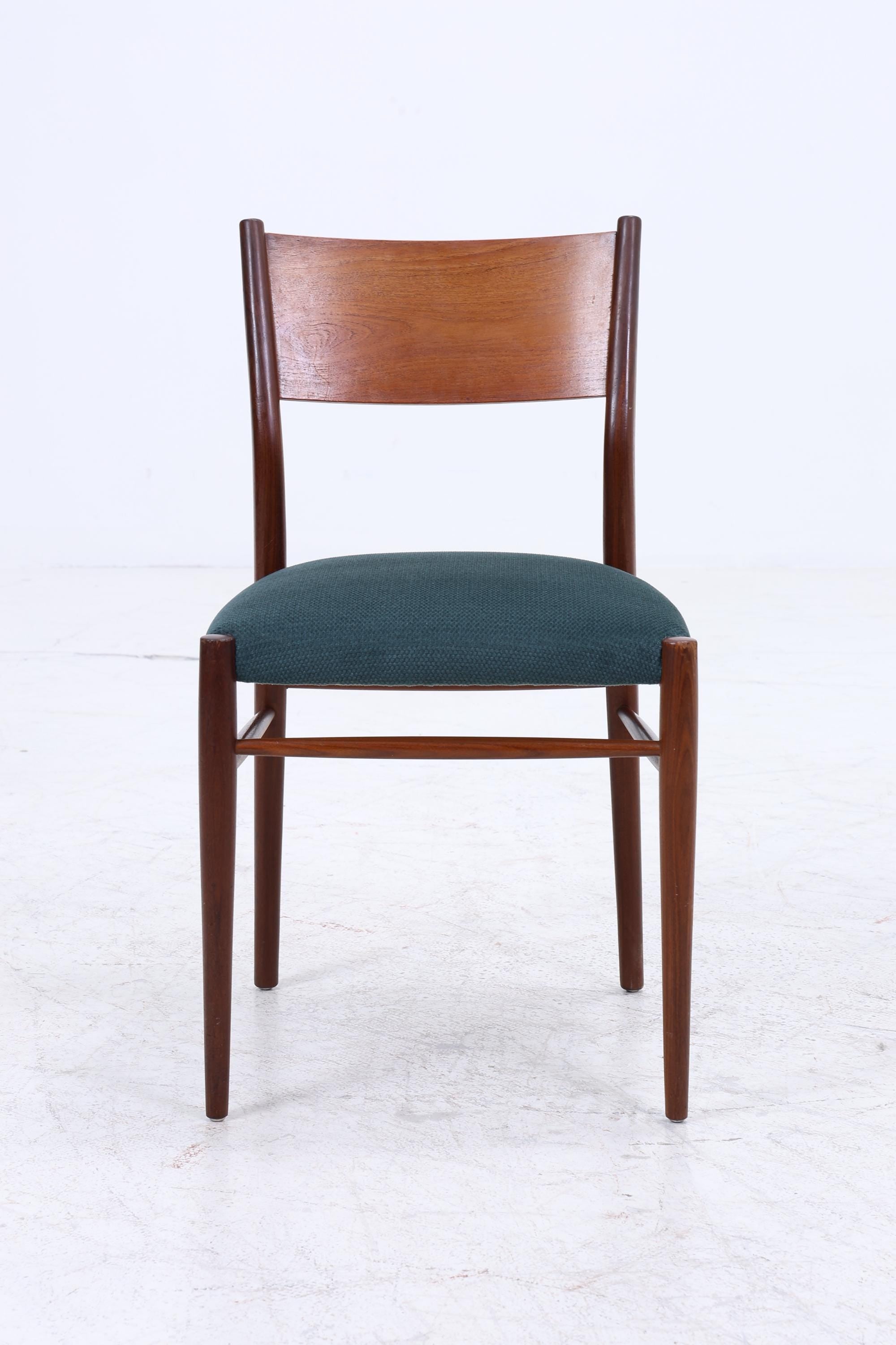 4er Set Teak Stühle von Lübke | Mid Century Design Stuhl | Vintage Designer