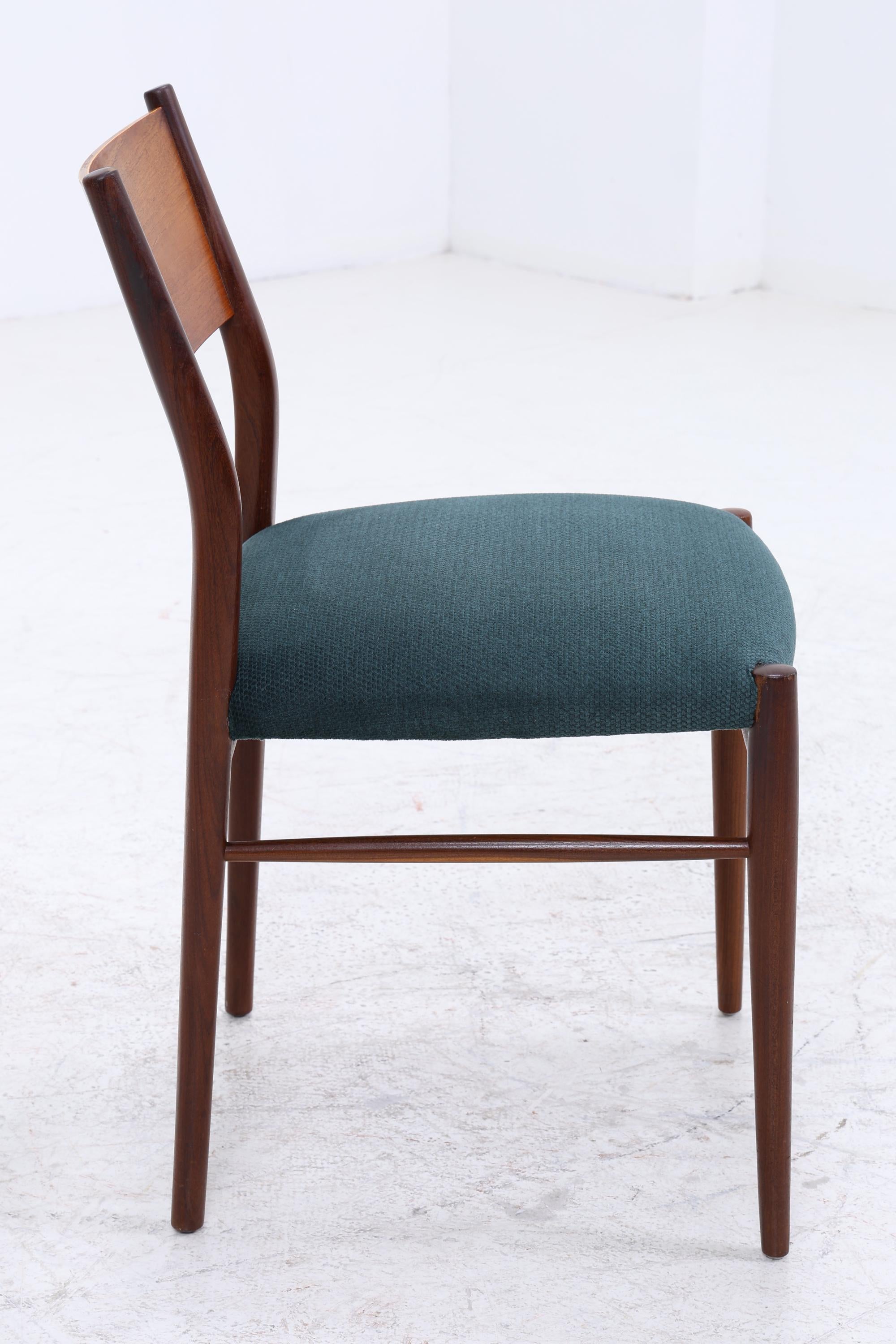 4er Set Teak Stühle von Lübke | Mid Century Design Stuhl | Vintage Designer