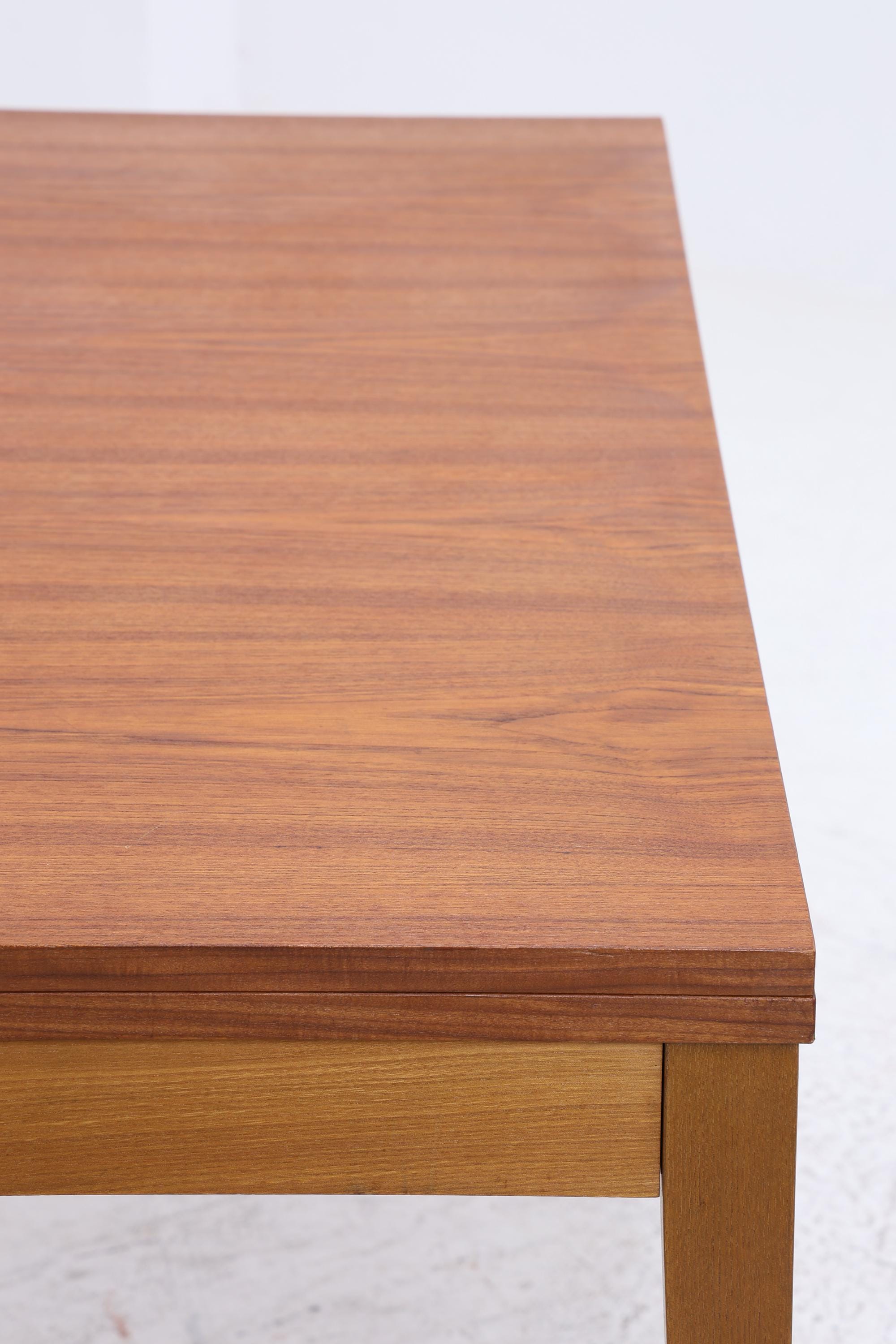 Vintage Esstisch | Mid-Century Ausziehbarer Küchentisch 1960er Holz