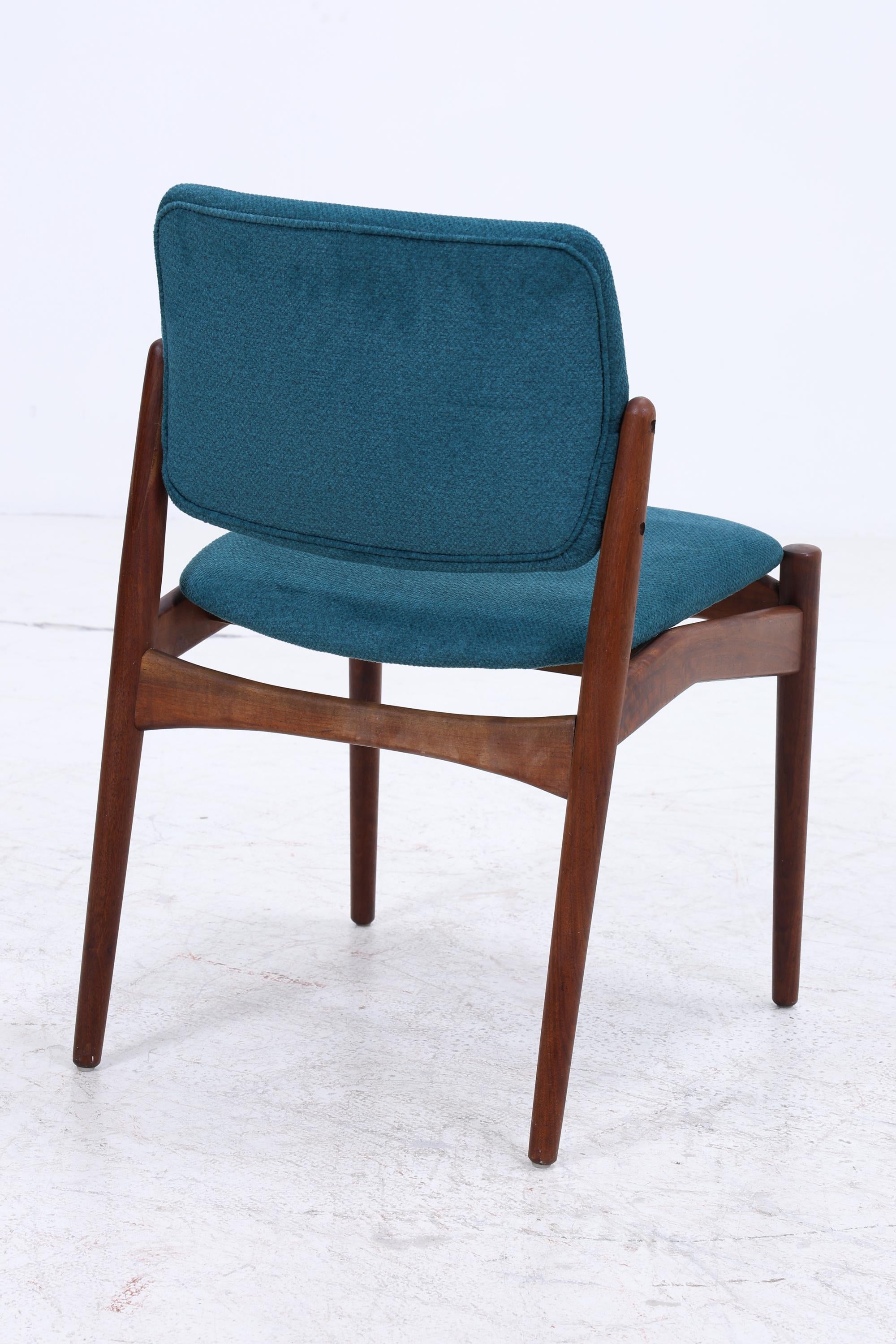 Erik Buch – Model 66 „Captain“ Vintage Teak Stühle 2er Set | Ørum Møbelfabrik Danish Design