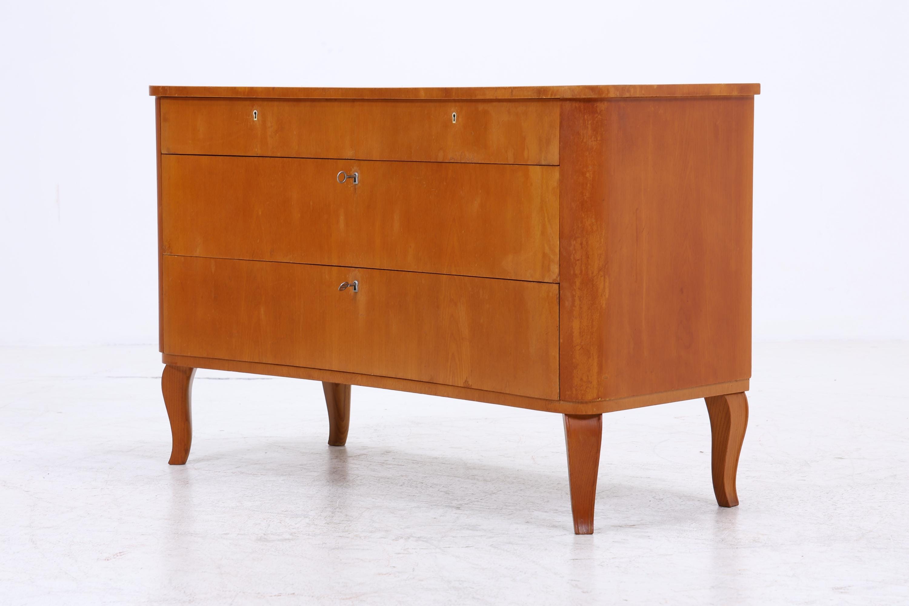 Vintage Kommode | Mid Century Schubladen Schrank Holz Aufbewahrung 60er Jahre