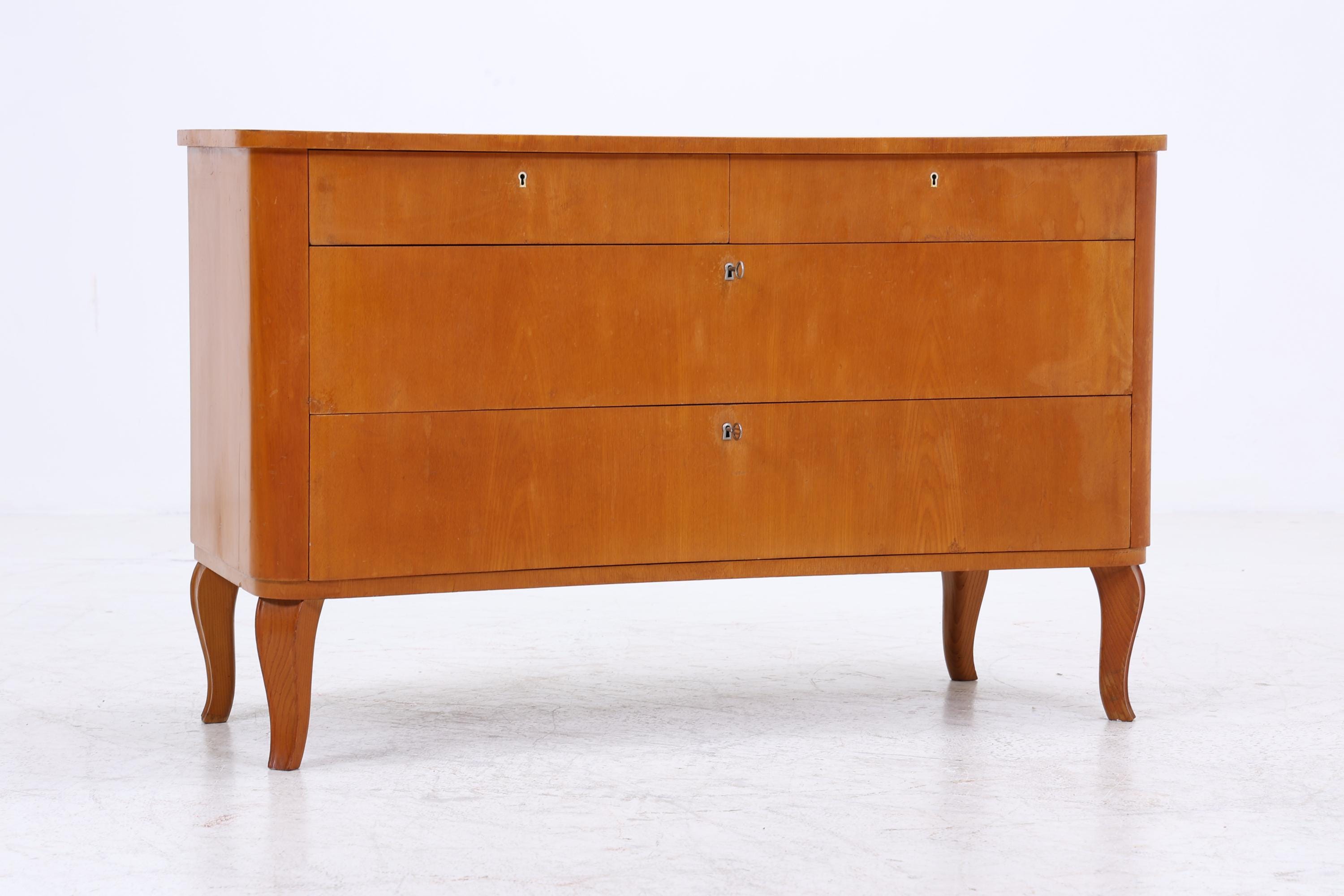 Vintage Kommode | Mid Century Schubladen Schrank Holz Aufbewahrung 60er Jahre