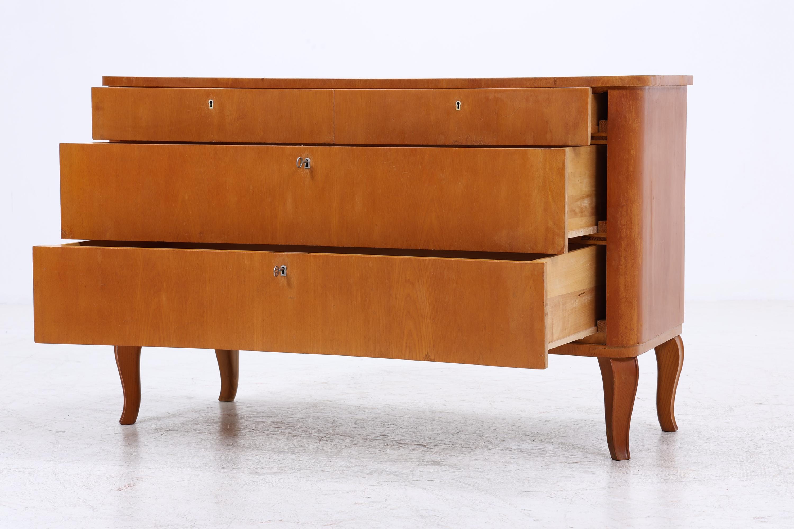 Vintage Kommode | Mid Century Schubladen Schrank Holz Aufbewahrung 60er Jahre