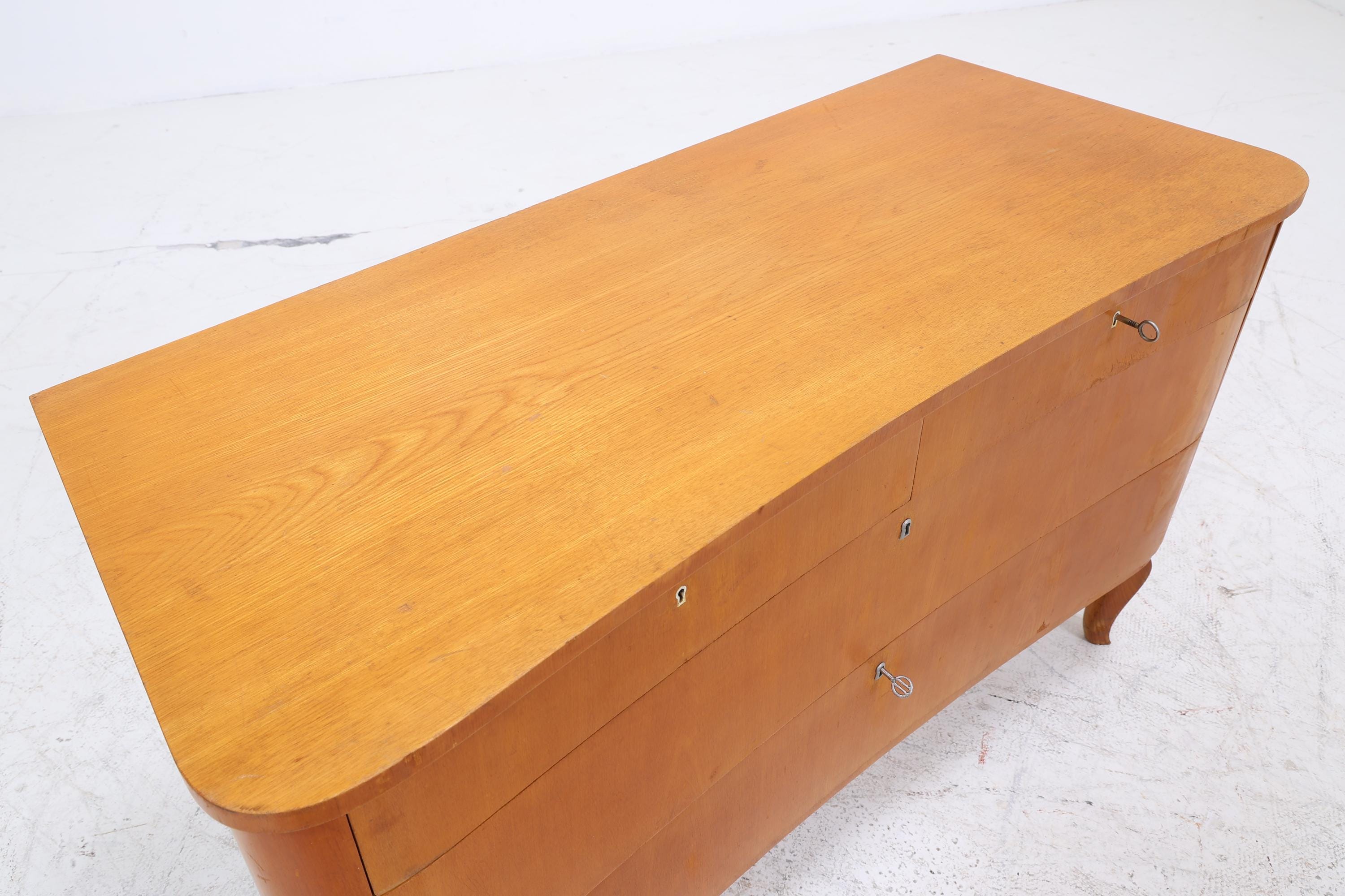 Vintage Kommode | Mid Century Schubladen Schrank Holz Aufbewahrung 60er Jahre