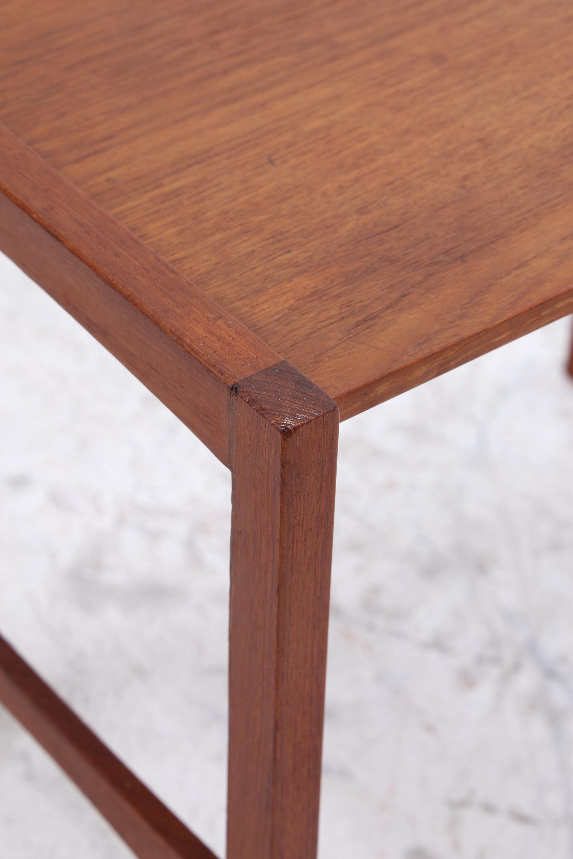 Vintage Beistelltisch | Mid Century Couchtisch | Telefontisch 60er Jahre Eckig