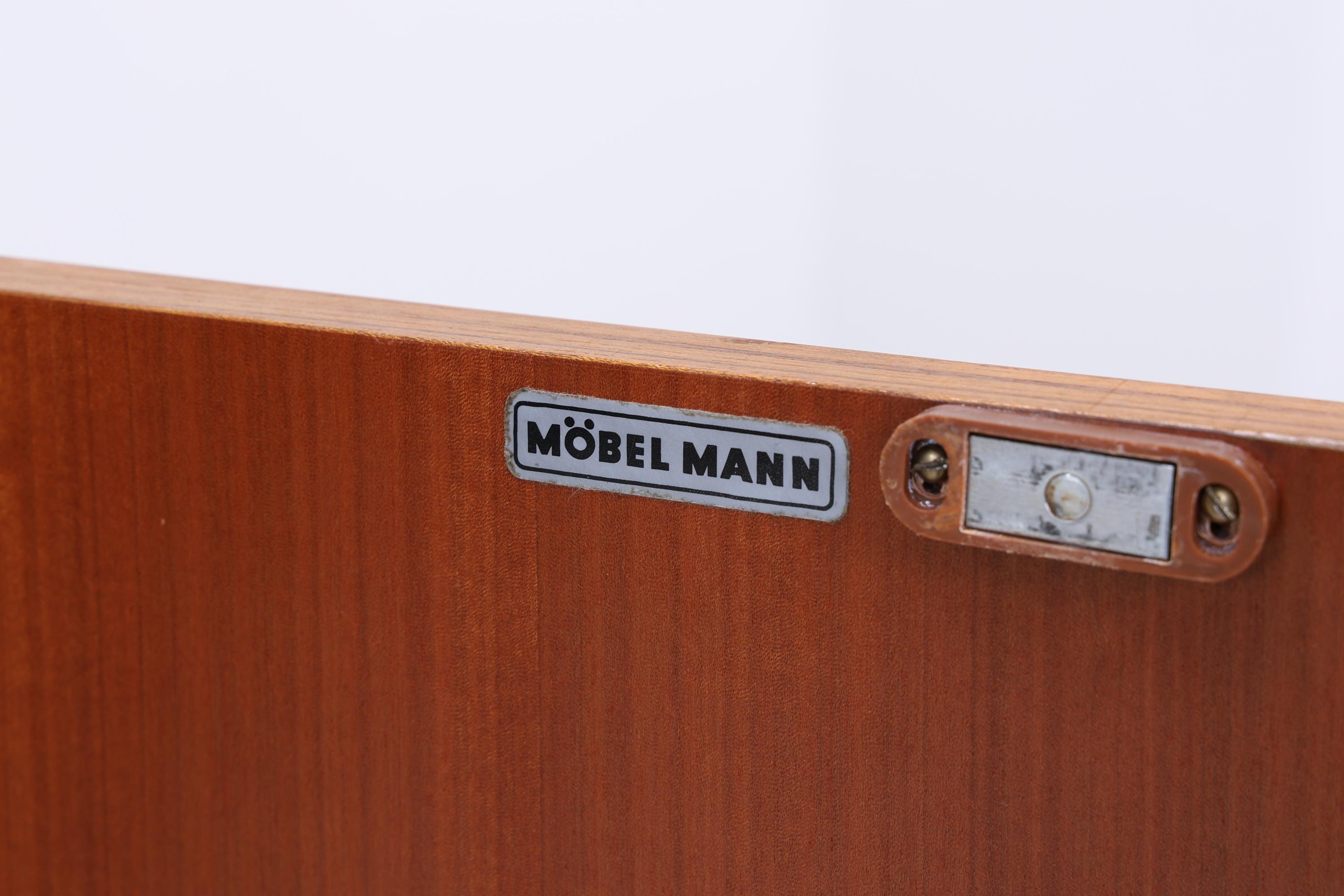 Vintage Schrank 60er Jahre | Mid Century Highboard Holz Aufbewahrung