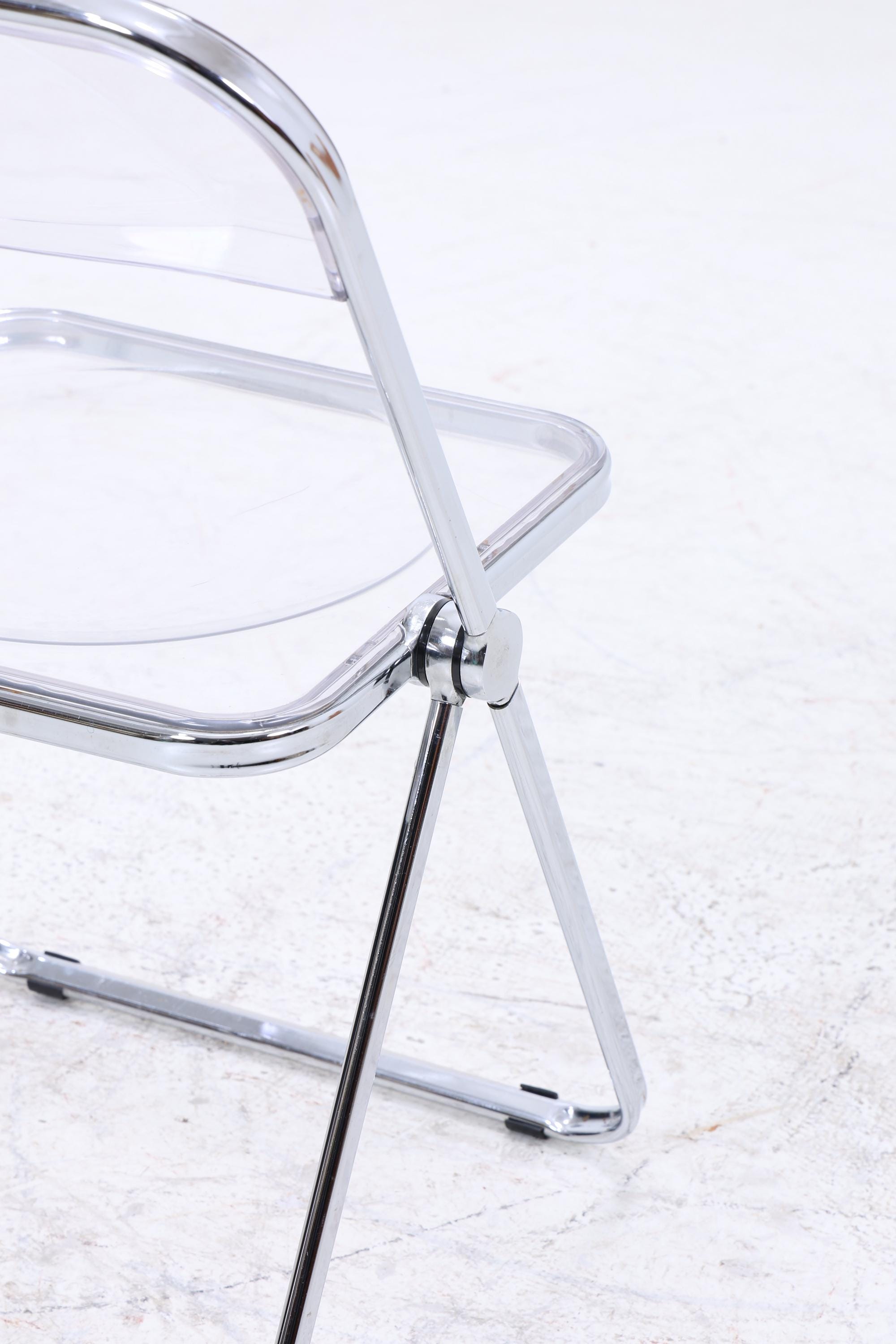 1v10 Castelli Plia Klappstuhl | Giancarlo Piretti | Designklassiker 1970er