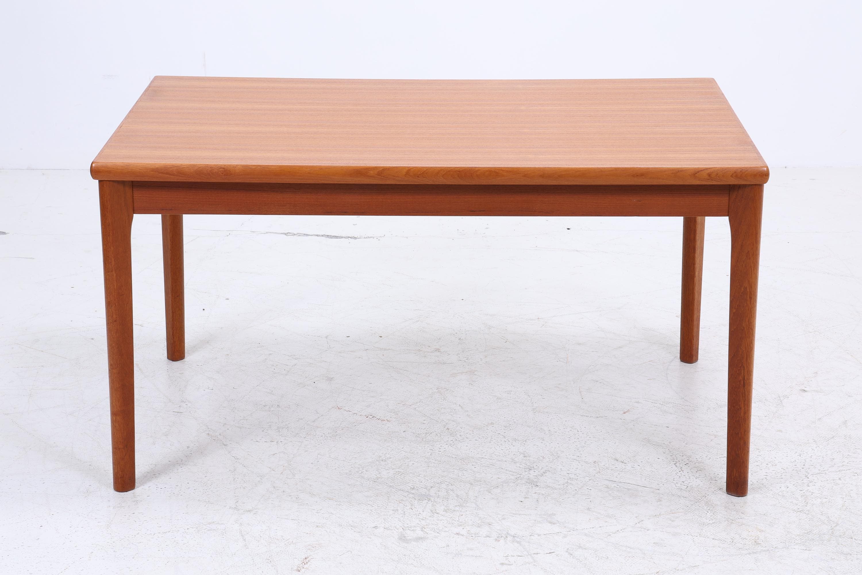 Vintage Teak Esstisch | Mid-Century Ausziehbarer Küchentisch 1960er Teak Holz