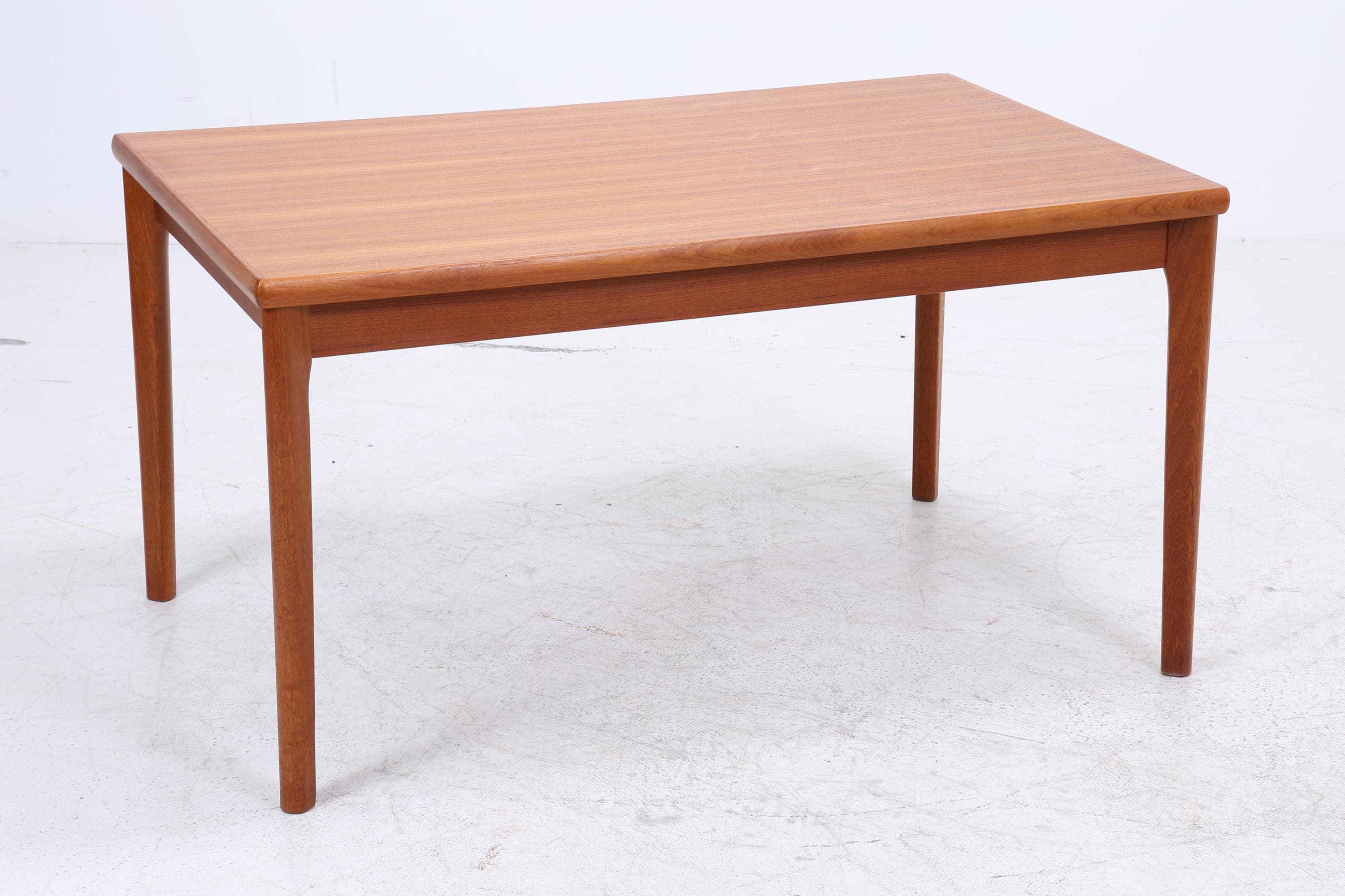 Vintage Teak Esstisch | Mid-Century Ausziehbarer Küchentisch 1960er Teak Holz