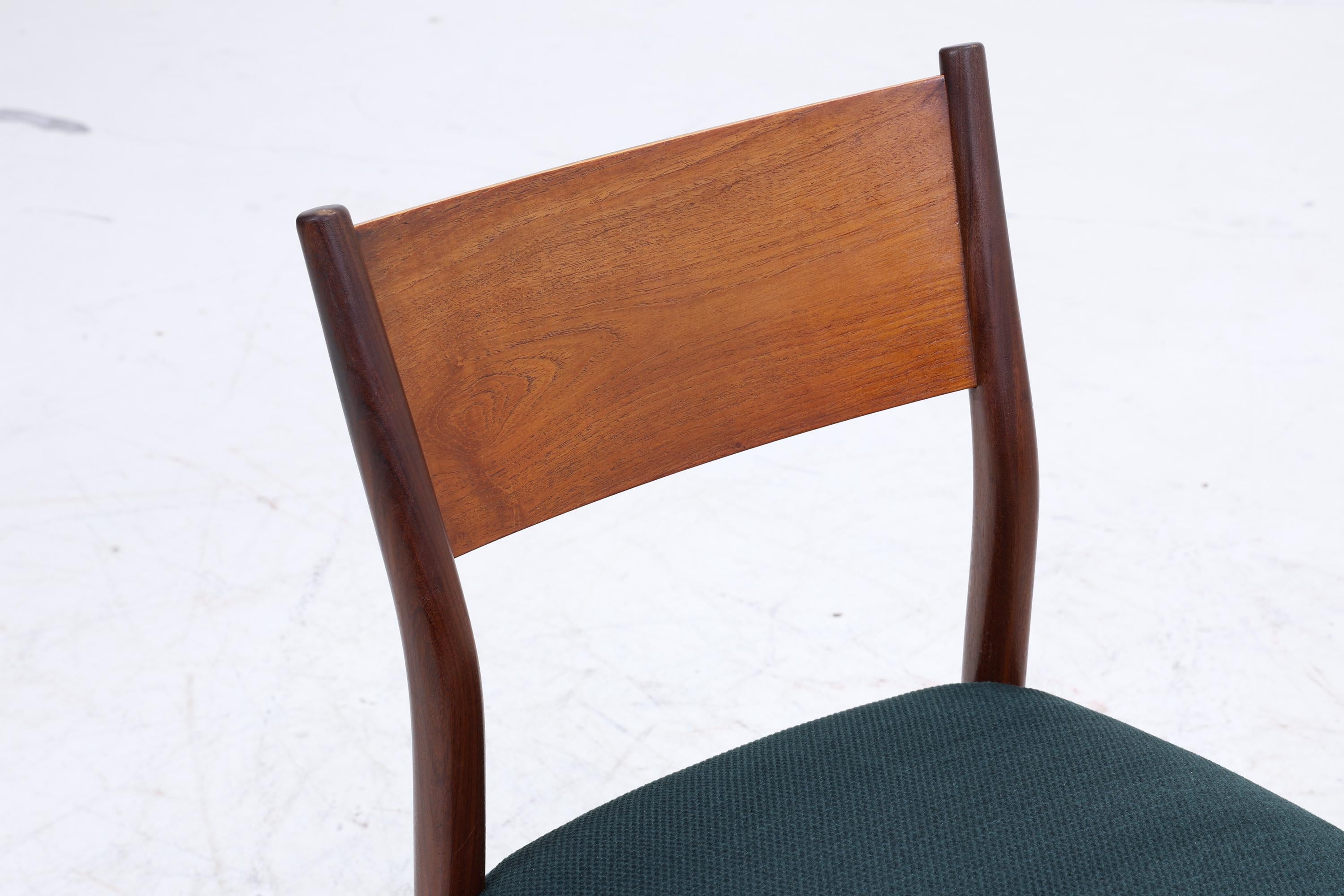 4er Set Teak Stühle von Lübke | Mid Century Design Stuhl | Vintage Designer