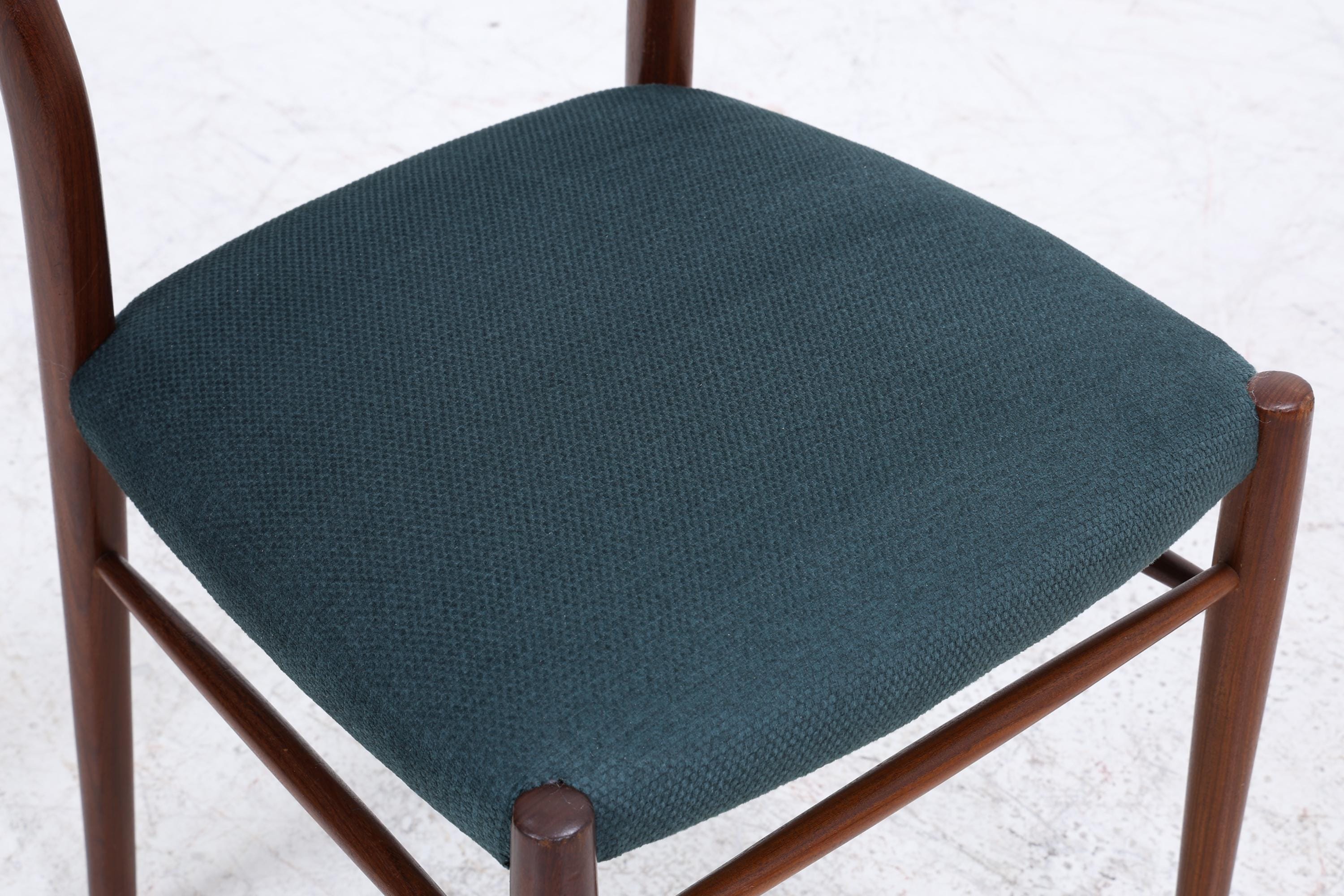 4er Set Teak Stühle von Lübke | Mid Century Design Stuhl | Vintage Designer