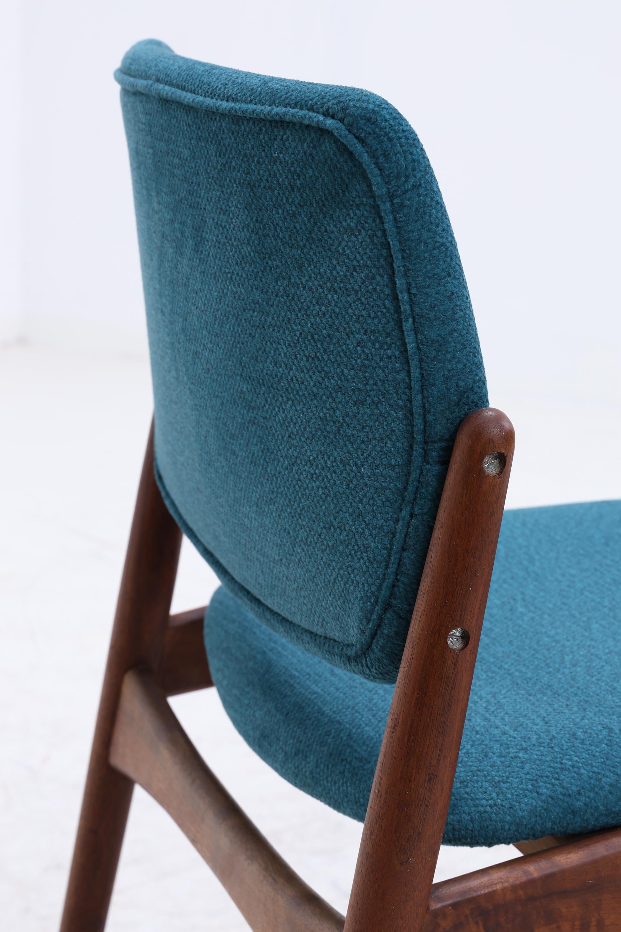 Erik Buch – Model 66 „Captain“ Vintage Teak Stühle 2er Set | Ørum Møbelfabrik Danish Design