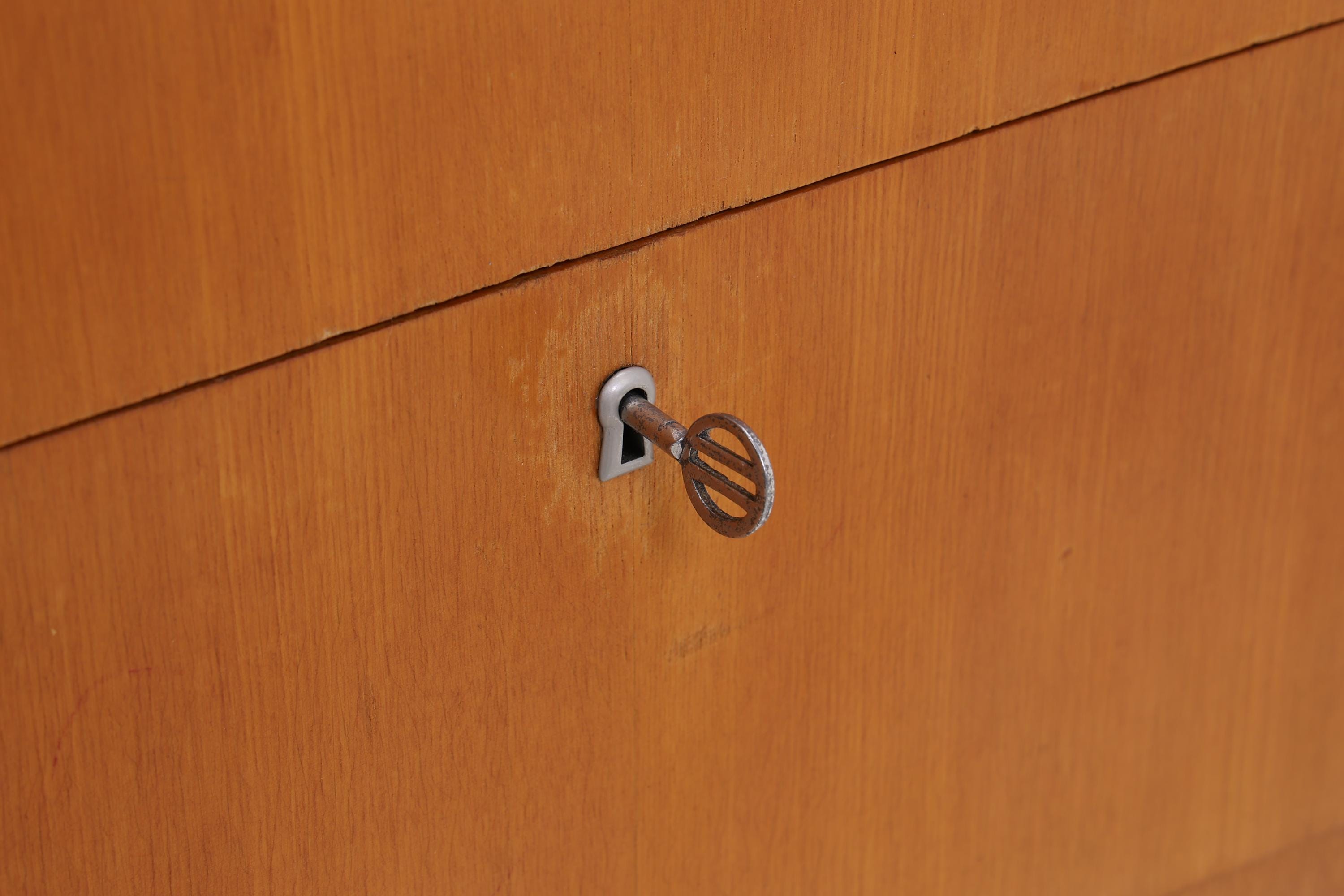 Vintage Kommode | Mid Century Schubladen Schrank Holz Aufbewahrung 60er Jahre