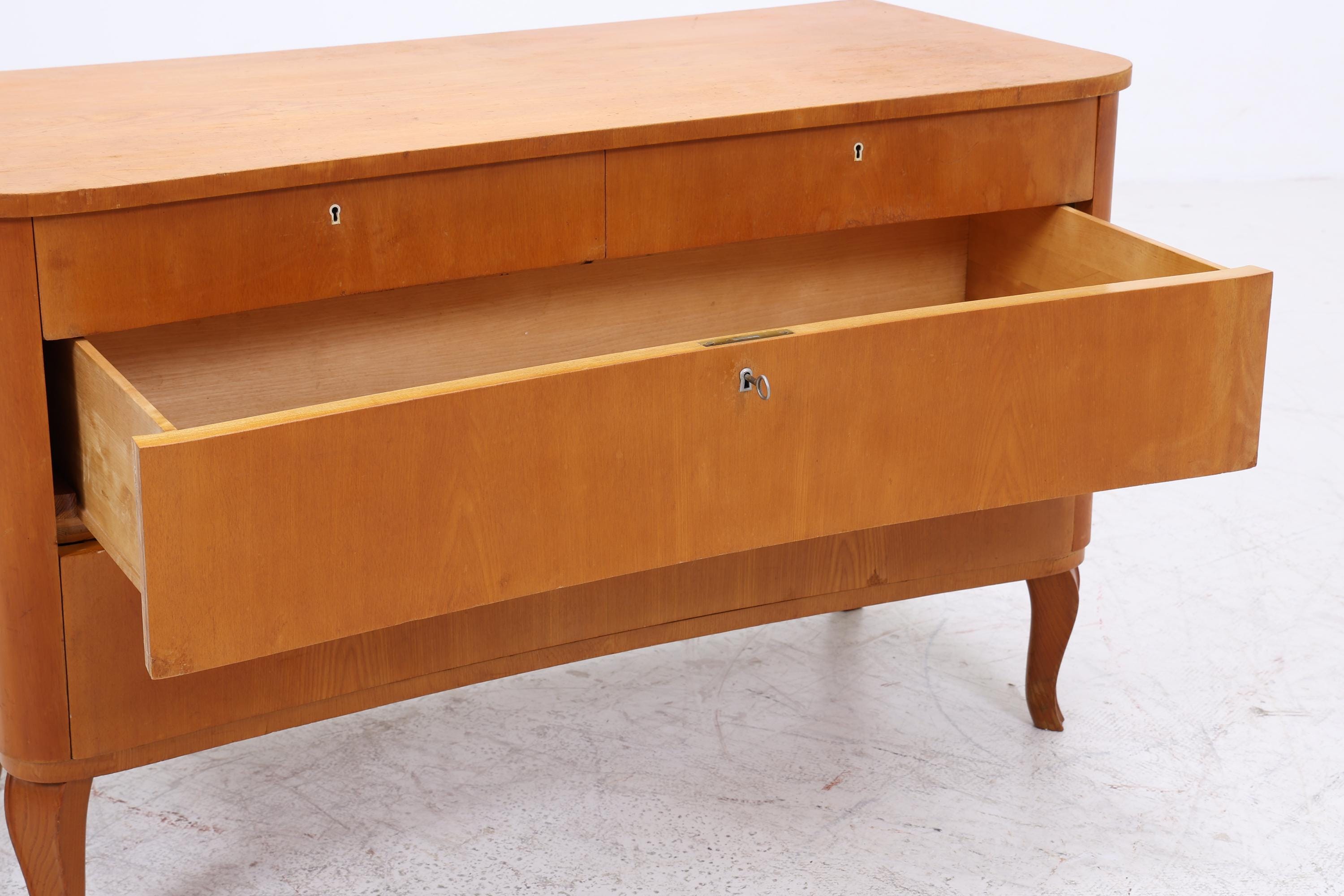 Vintage Kommode | Mid Century Schubladen Schrank Holz Aufbewahrung 60er Jahre
