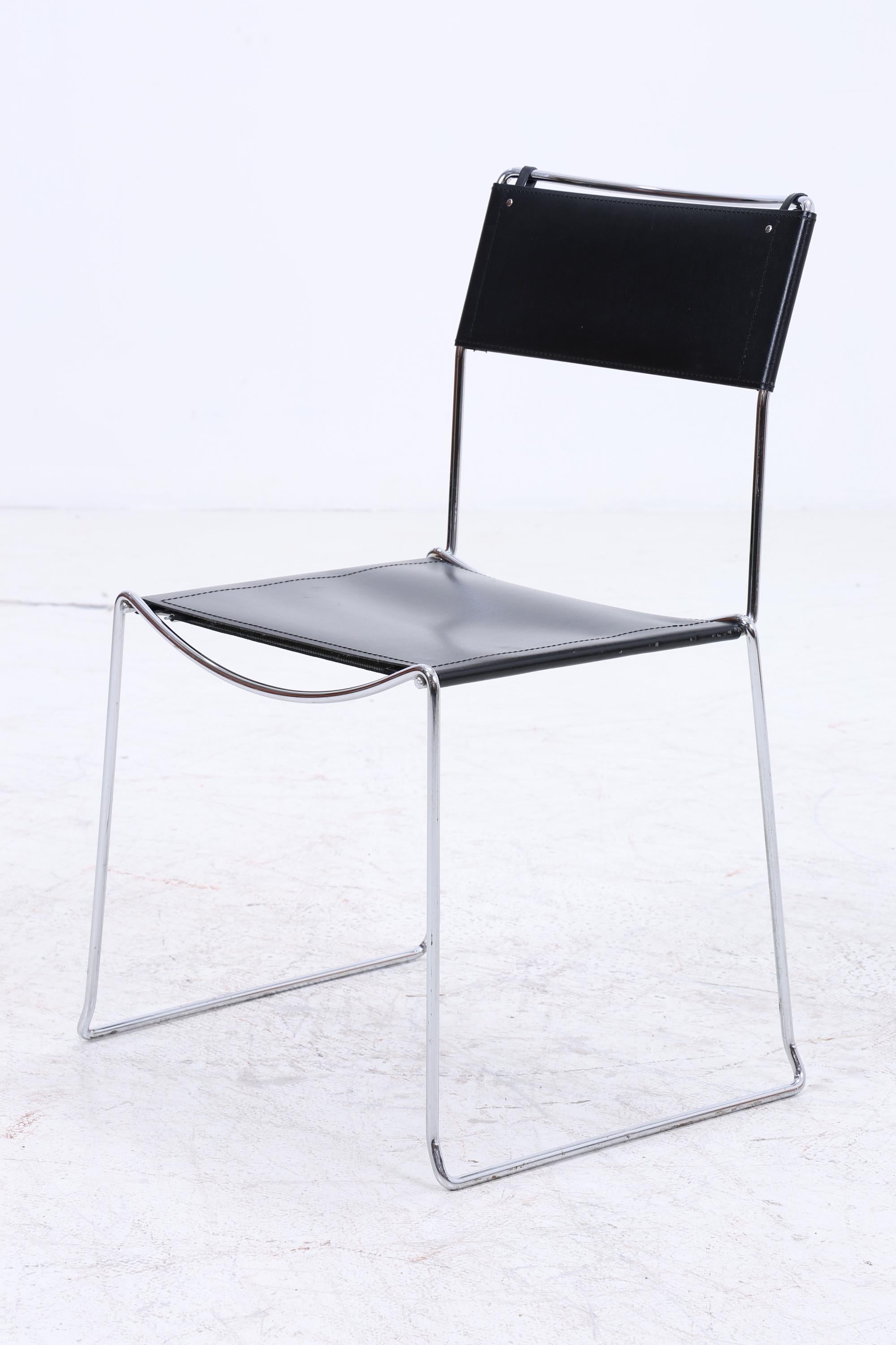 5er Set Design Stühle | Giandomenico Belotti für Alias | Italienisches Industriedesign