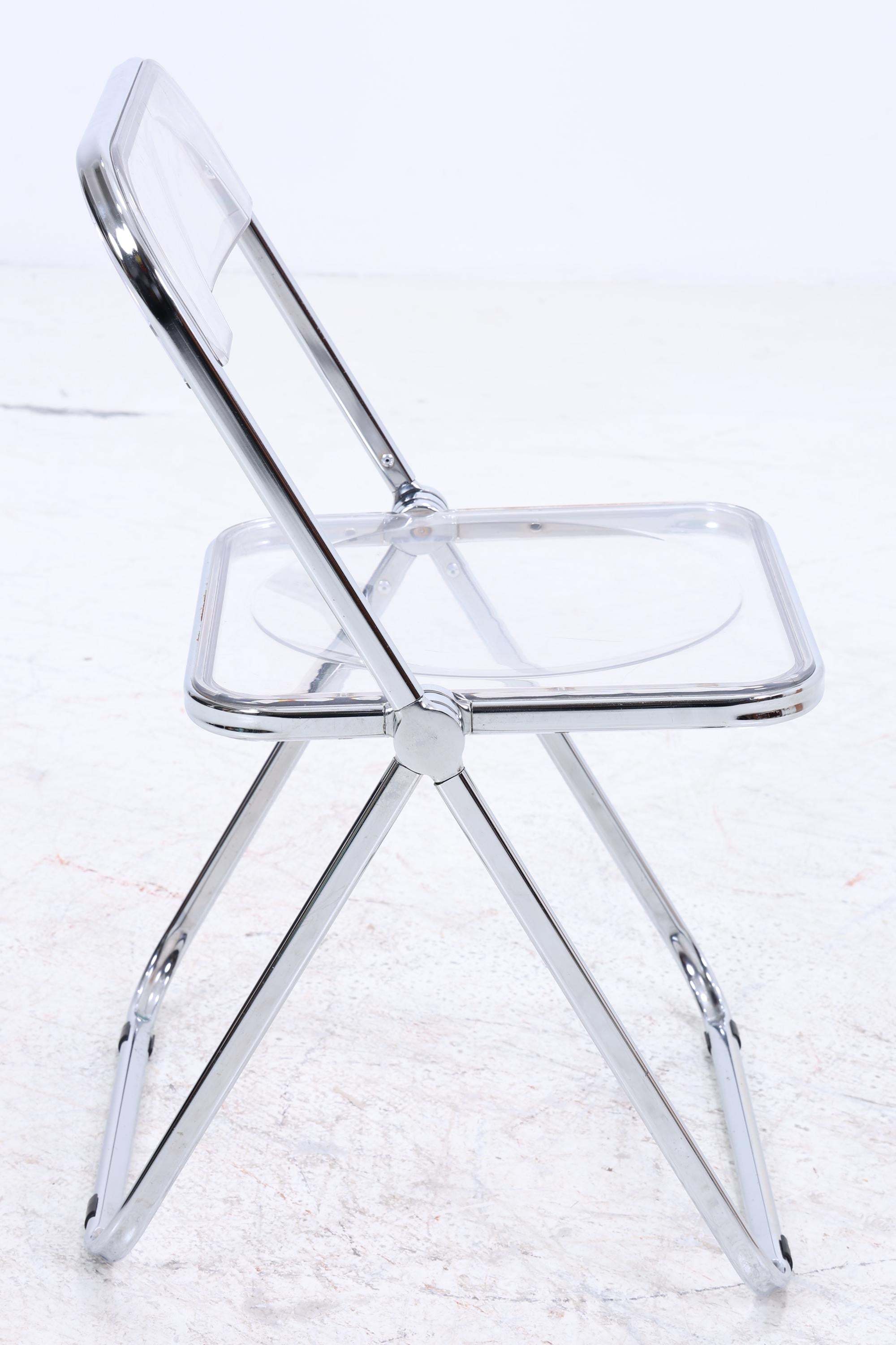 1v10 Castelli Plia Klappstuhl | Giancarlo Piretti | Designklassiker 1970er