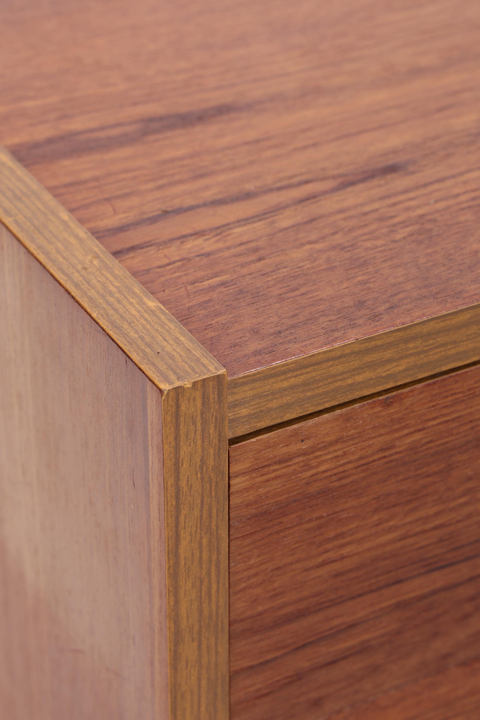 Vintage Teak Schubladenkommode | Mid-Century Kommode mit 4 Schubladen | Skandinavisches Design