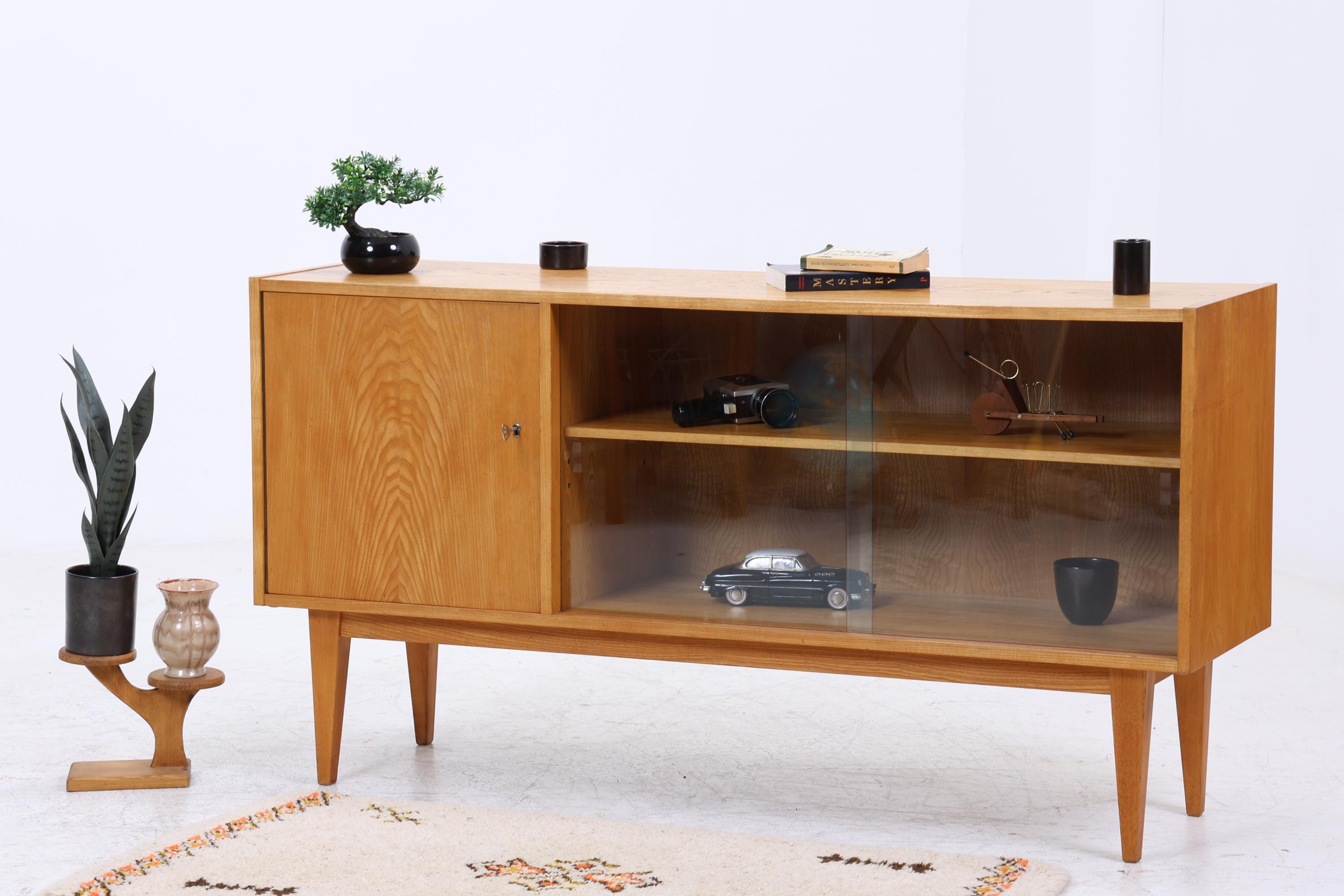 Hellerau Sideboard Serie 602 | Franz Ehrlich Senesche | DDR Mid-Century Design
