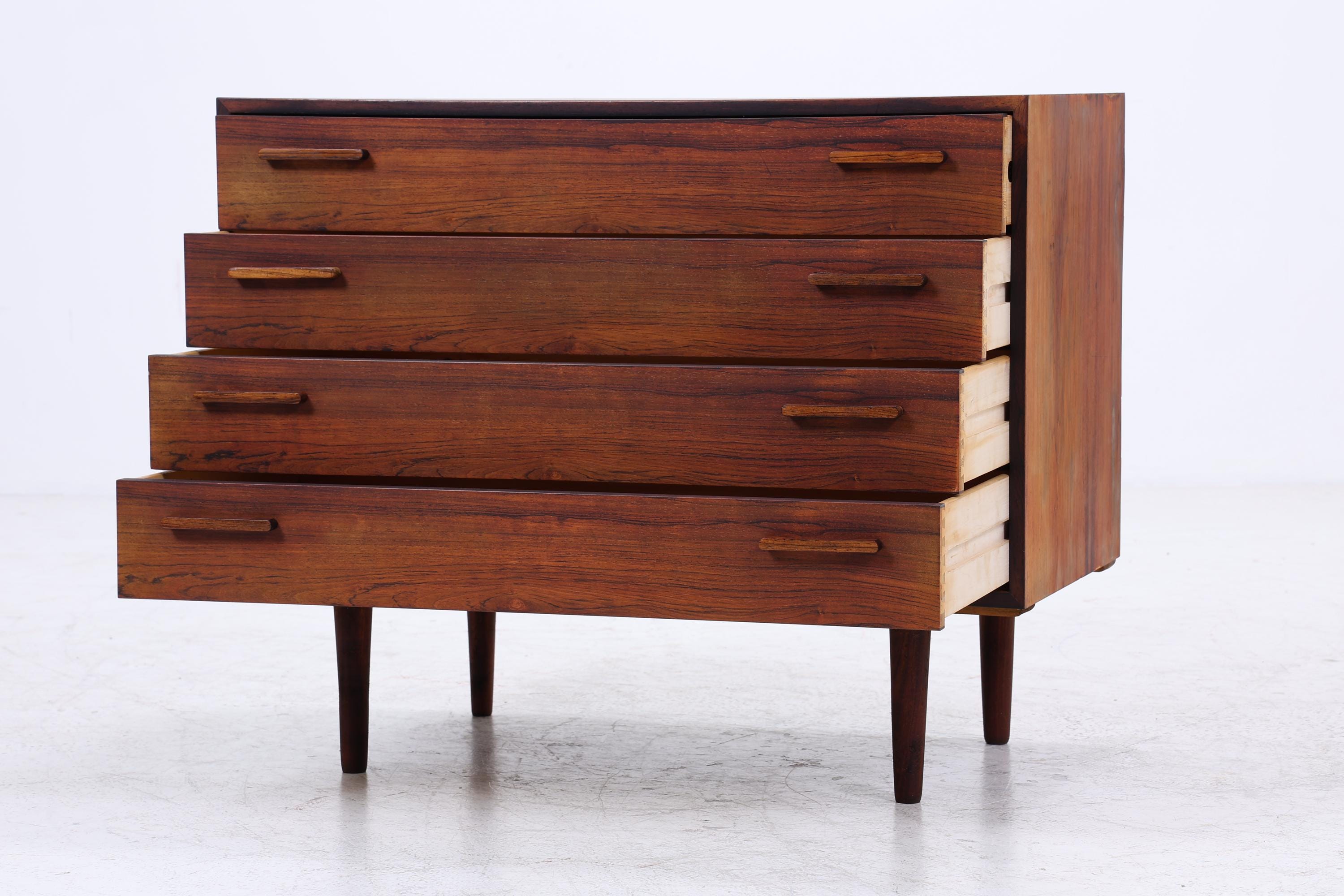 Vintage Palisander Kommode von Kai Kristiansen | Mid-Century Schubladen Kommode