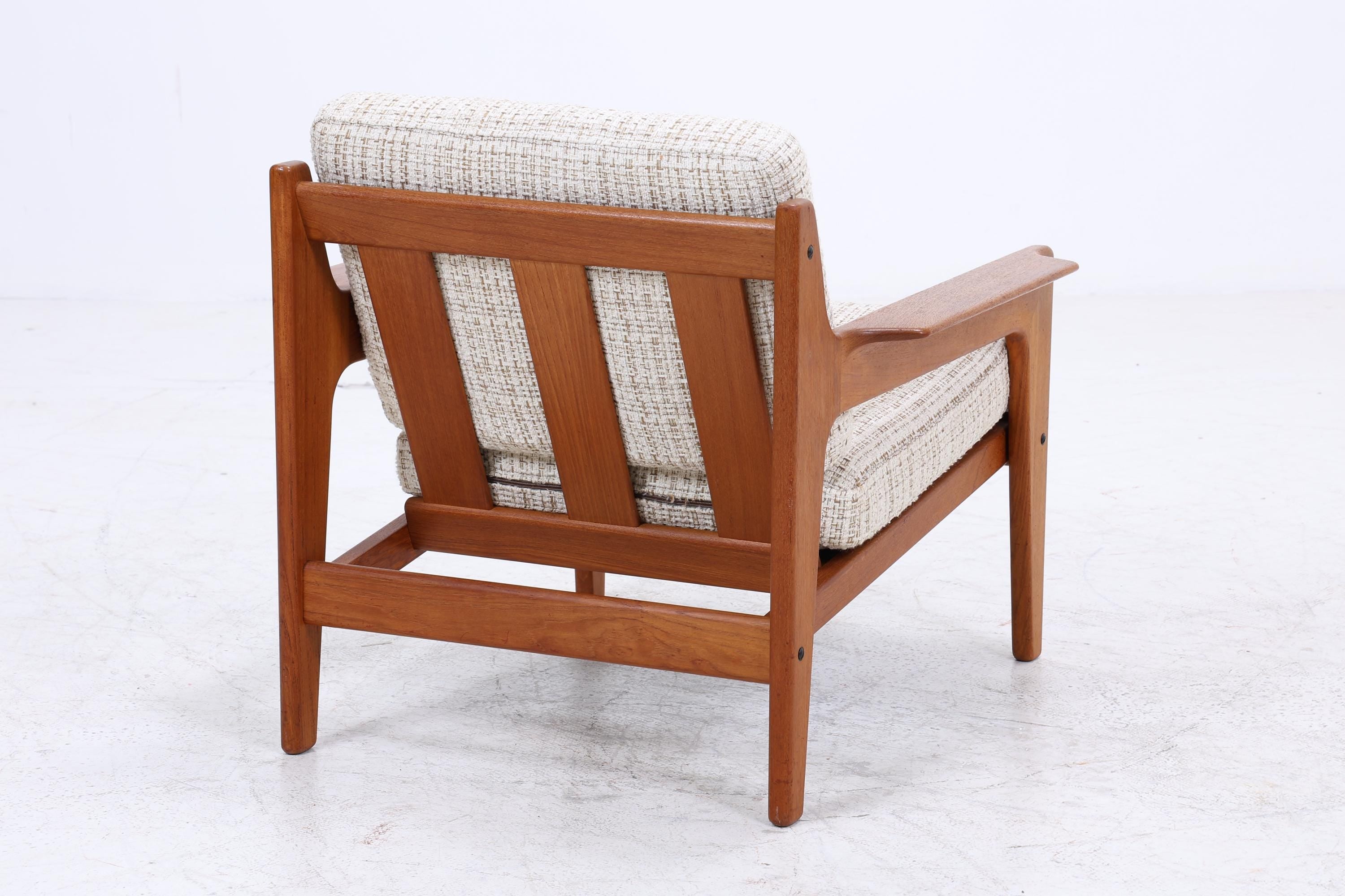 Dänischer Teak Sessel | Arne Wahl Iversen für Komfort | Mid Century Lounge Chair