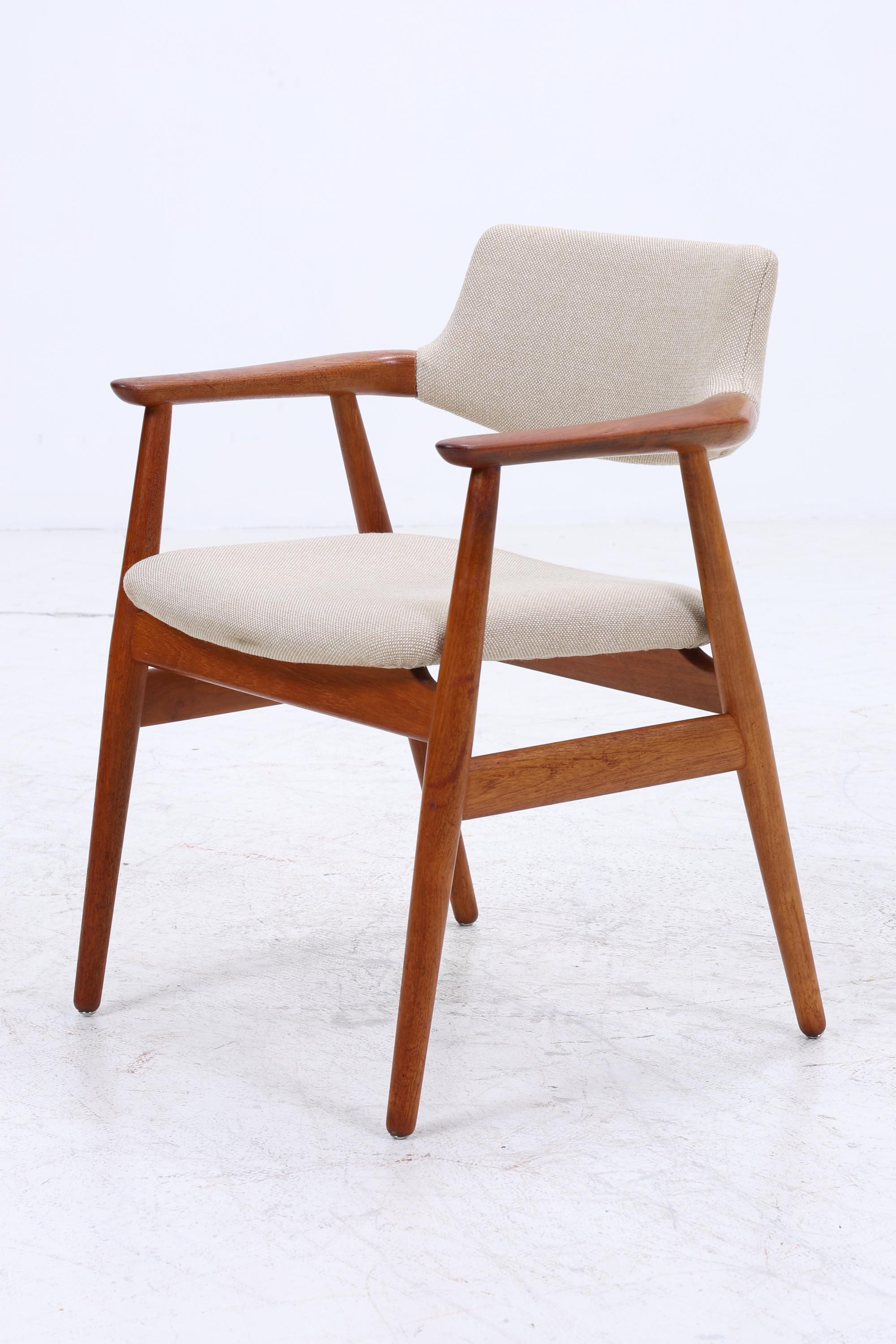 Teak Stuhl von Erik Kirkegaard für Glostrup | Mid Century Designklassiker | Vintage Stuhl | Retro Stuhl