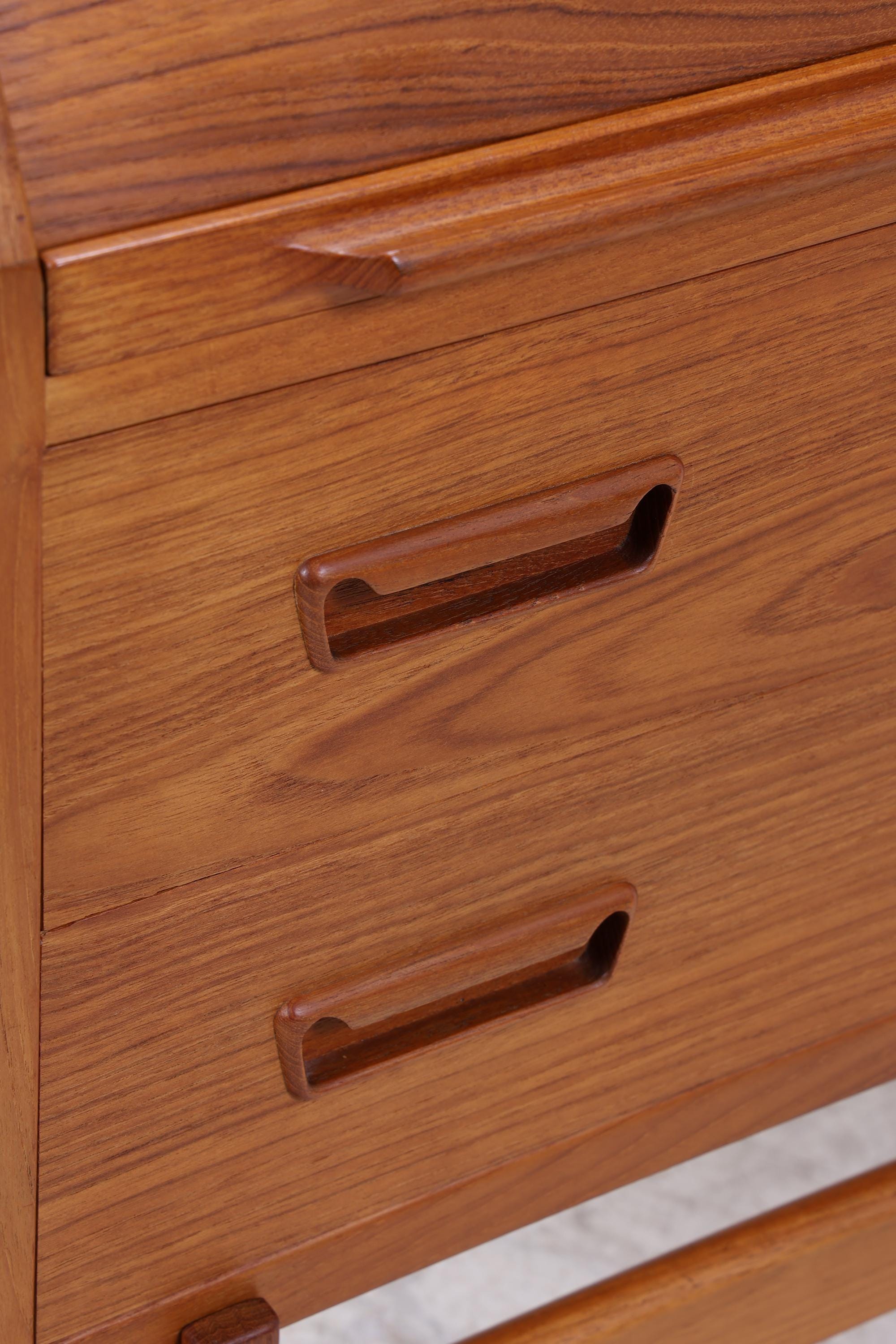 Vintage Teak Sekretär von Arne Wahl Iversen | Mid-Century Danish Design Schreibmöbel