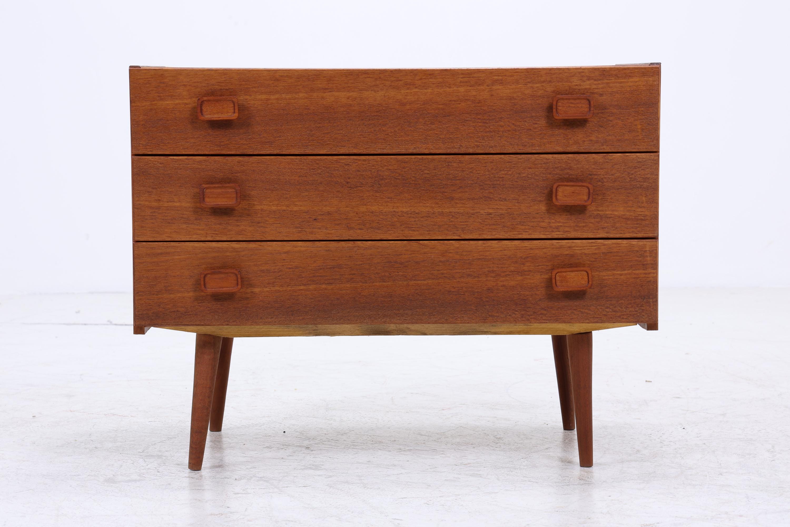 Vintage Teak Kommode | Mid-Century Schubladenkommode