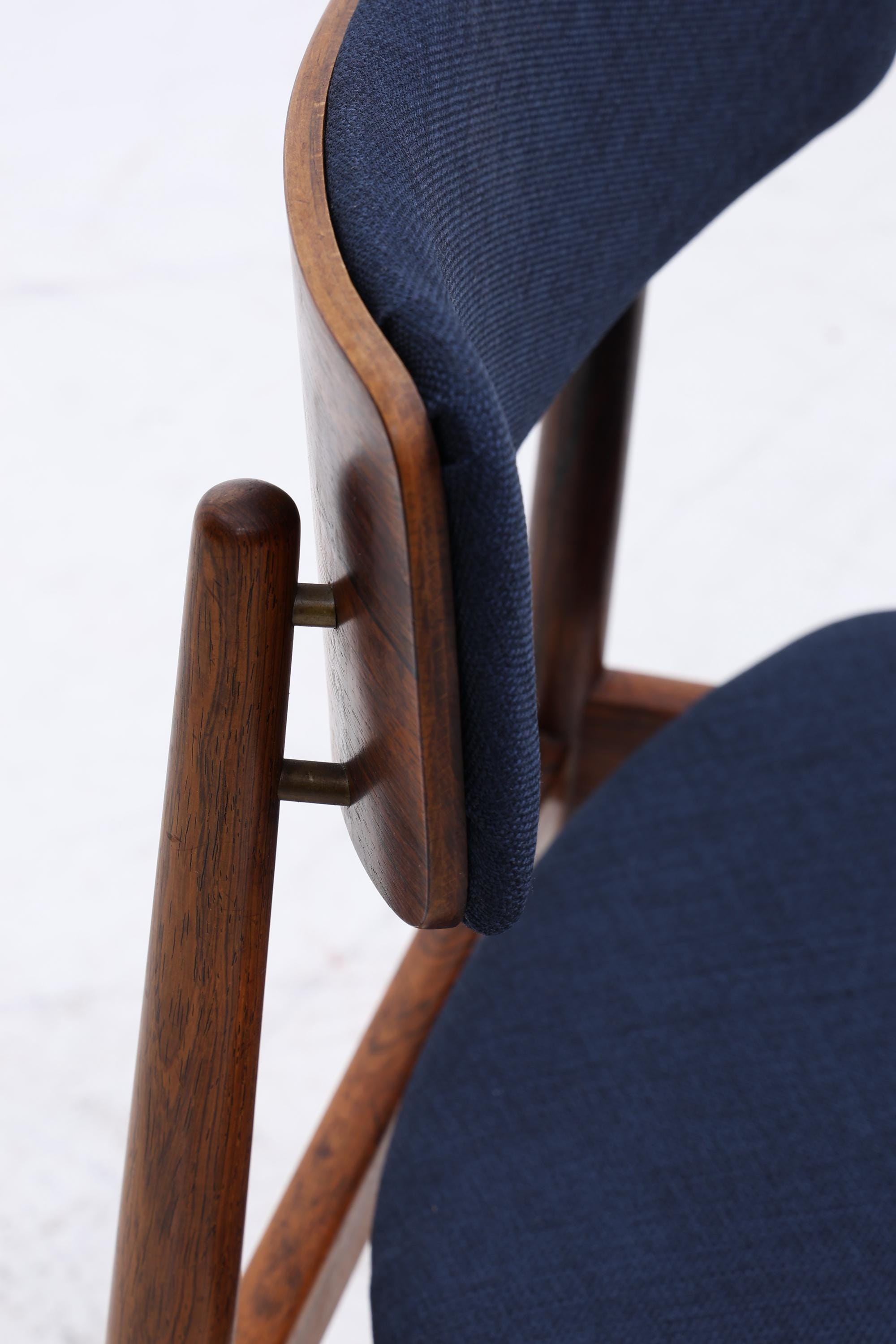 4er Set Palisander Stühle von Sven Chrobat für Sax | Mid Century Design Stuhl | Vintage Designer