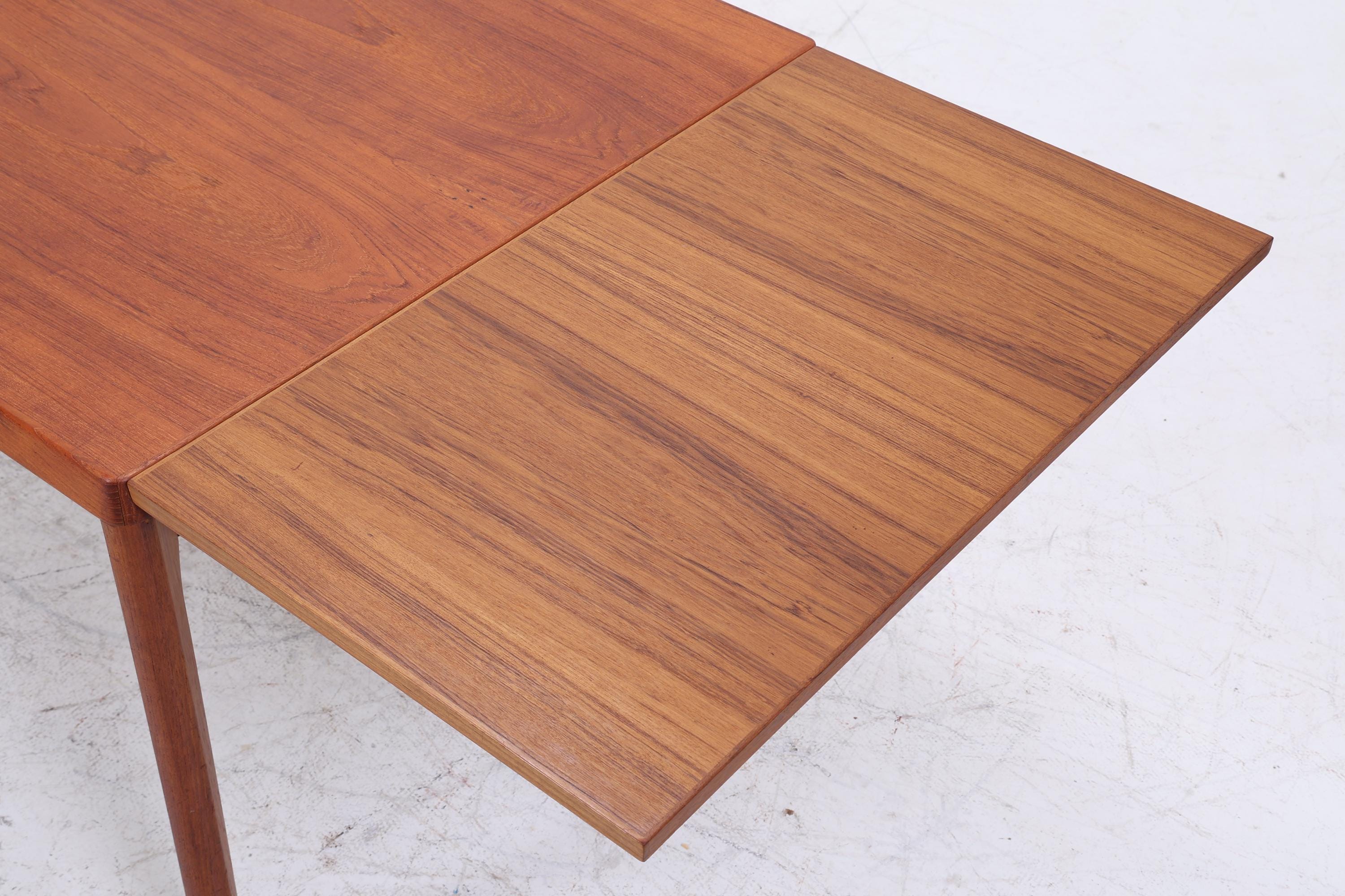 Vintage Teak Küchentisch | Danish Design | Mid Century Esstisch Ausziehfunktion