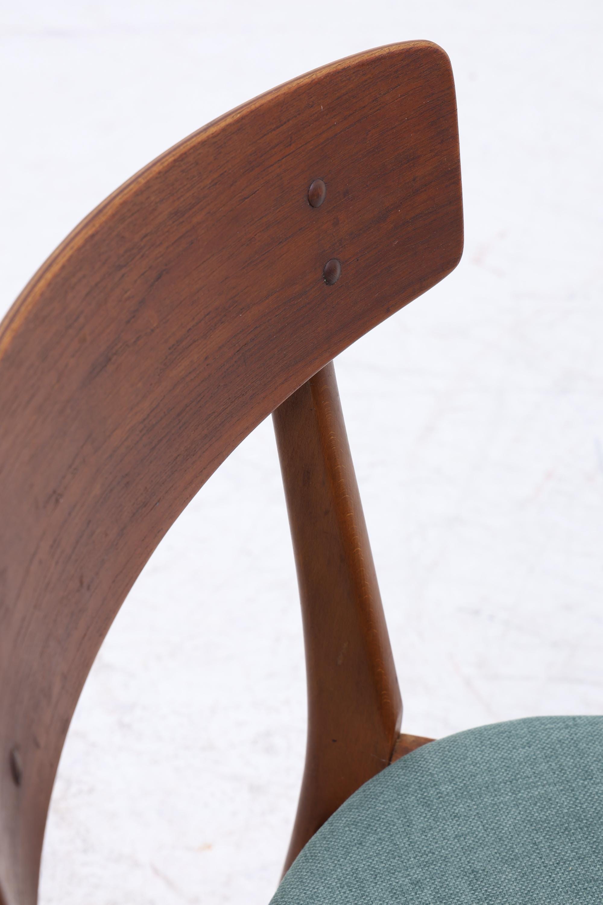 4er Set Teak Stühle von Farstrup Møbler | Mid Century Danish Design Stuhl | Vintage Designer